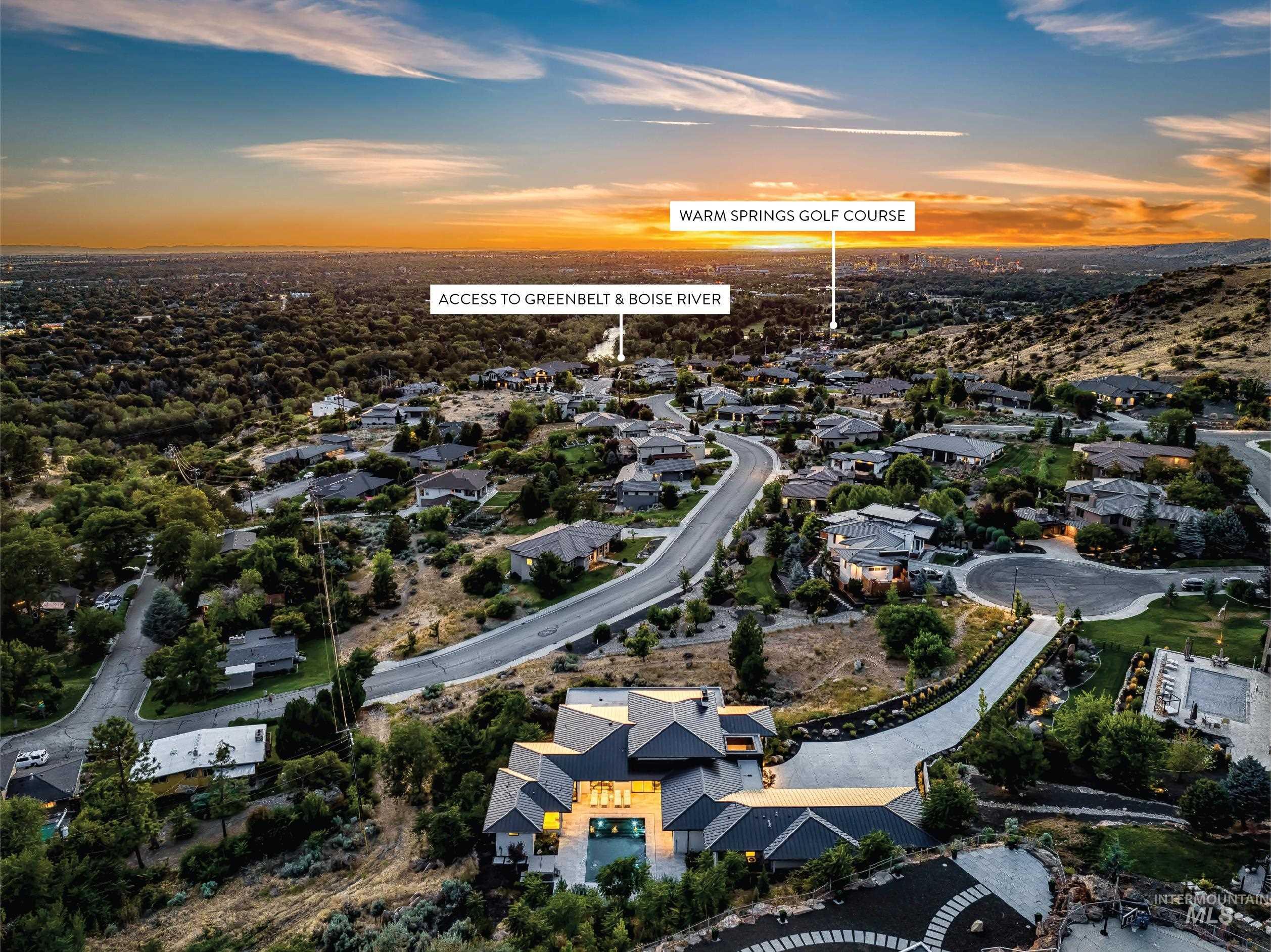 2813 E Hard Rock Drive, Boise, Idaho 83712, 4 Bedrooms, 4.5 Bathrooms, Residential For Sale, Price $3,970,000, 98958139