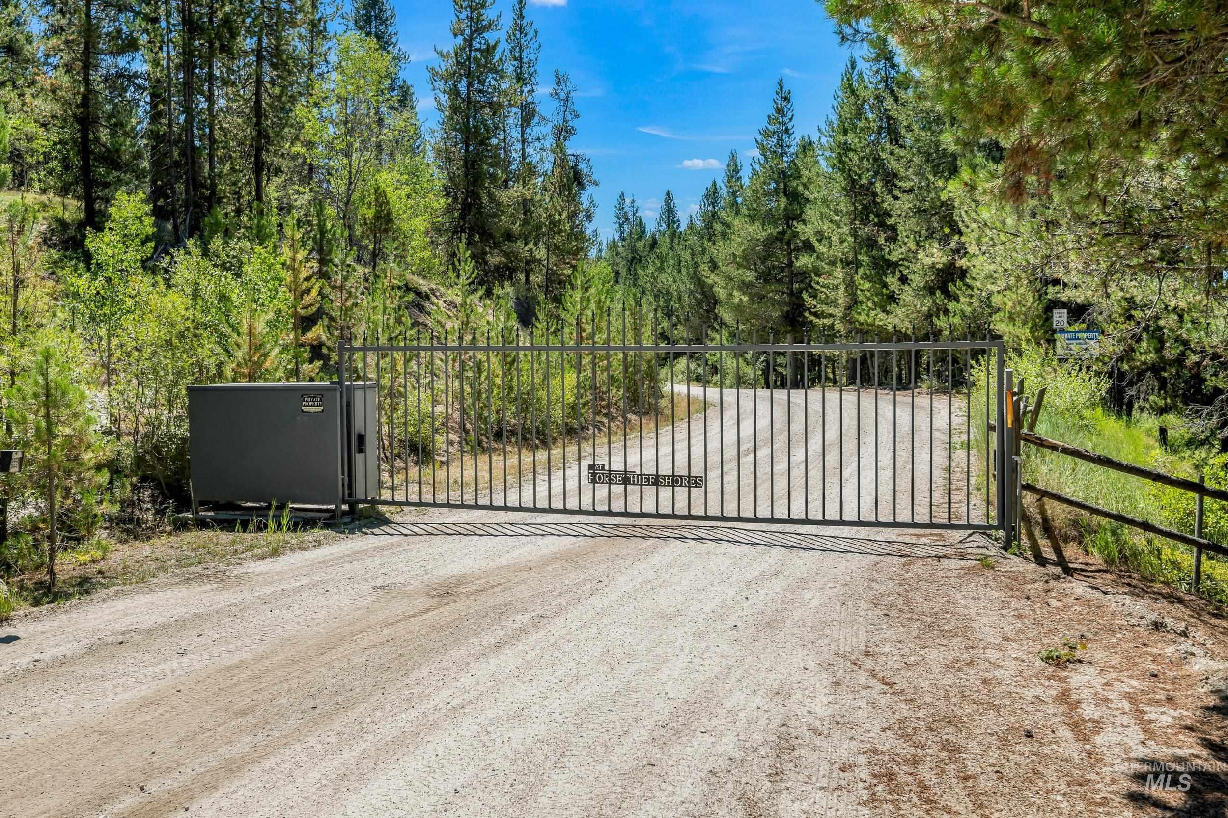 View of gate
