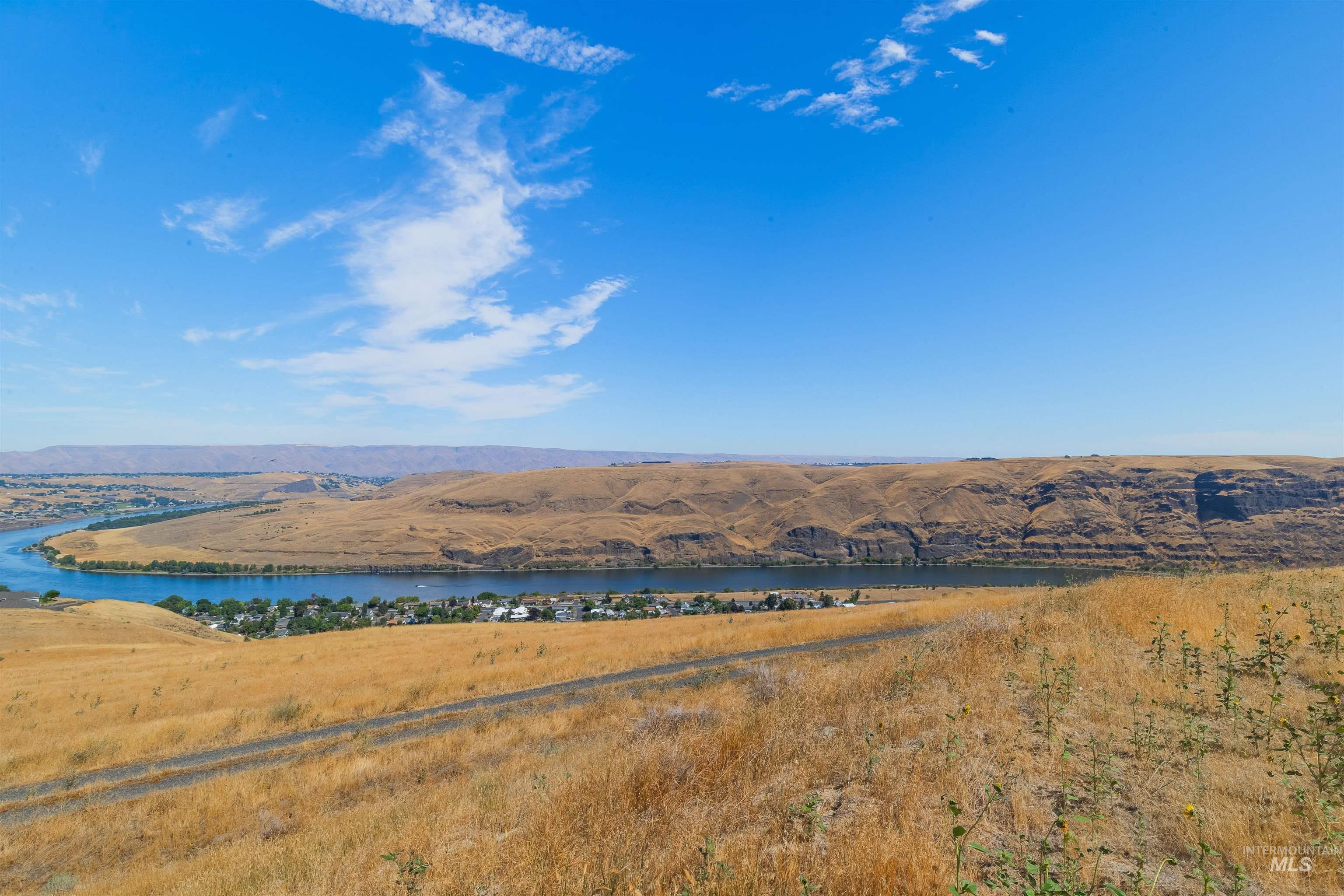 Water view featuring mountains