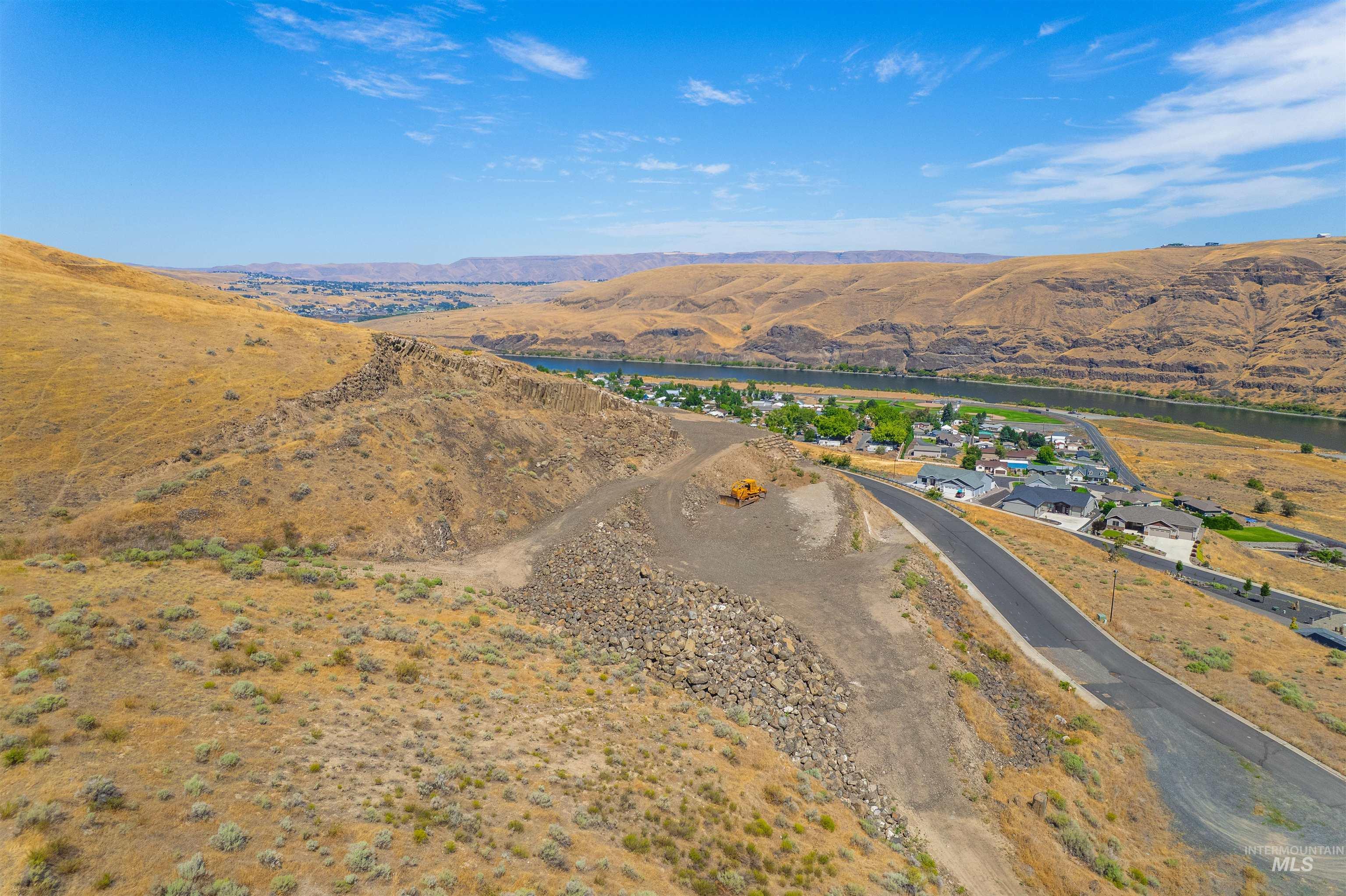 View of mountain background