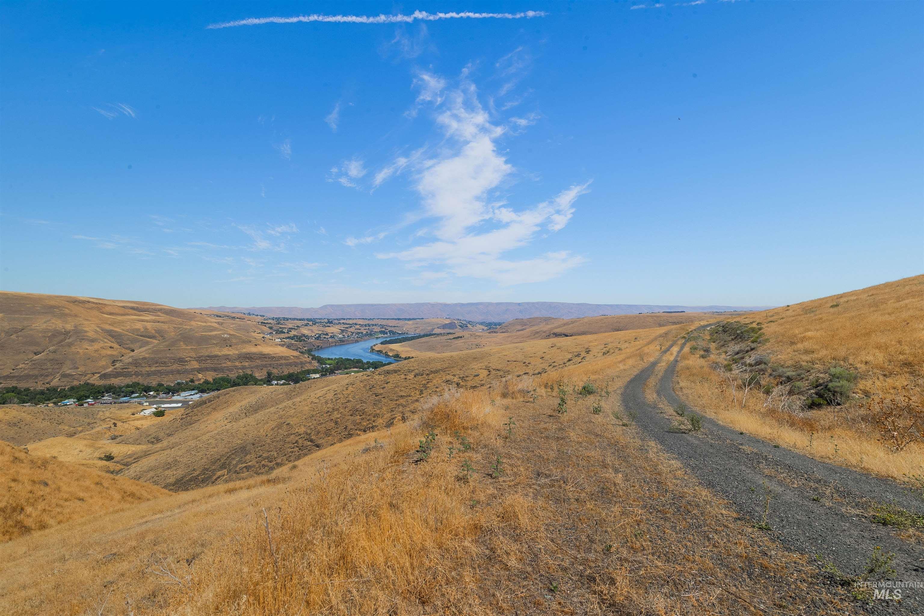 Mountain view featuring a large body of water
