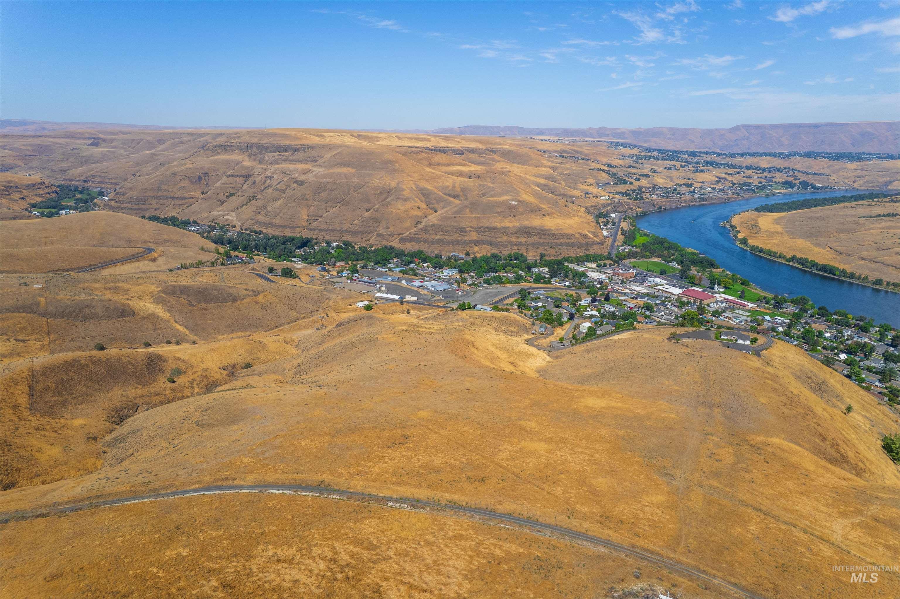 Drone / aerial view of mountains