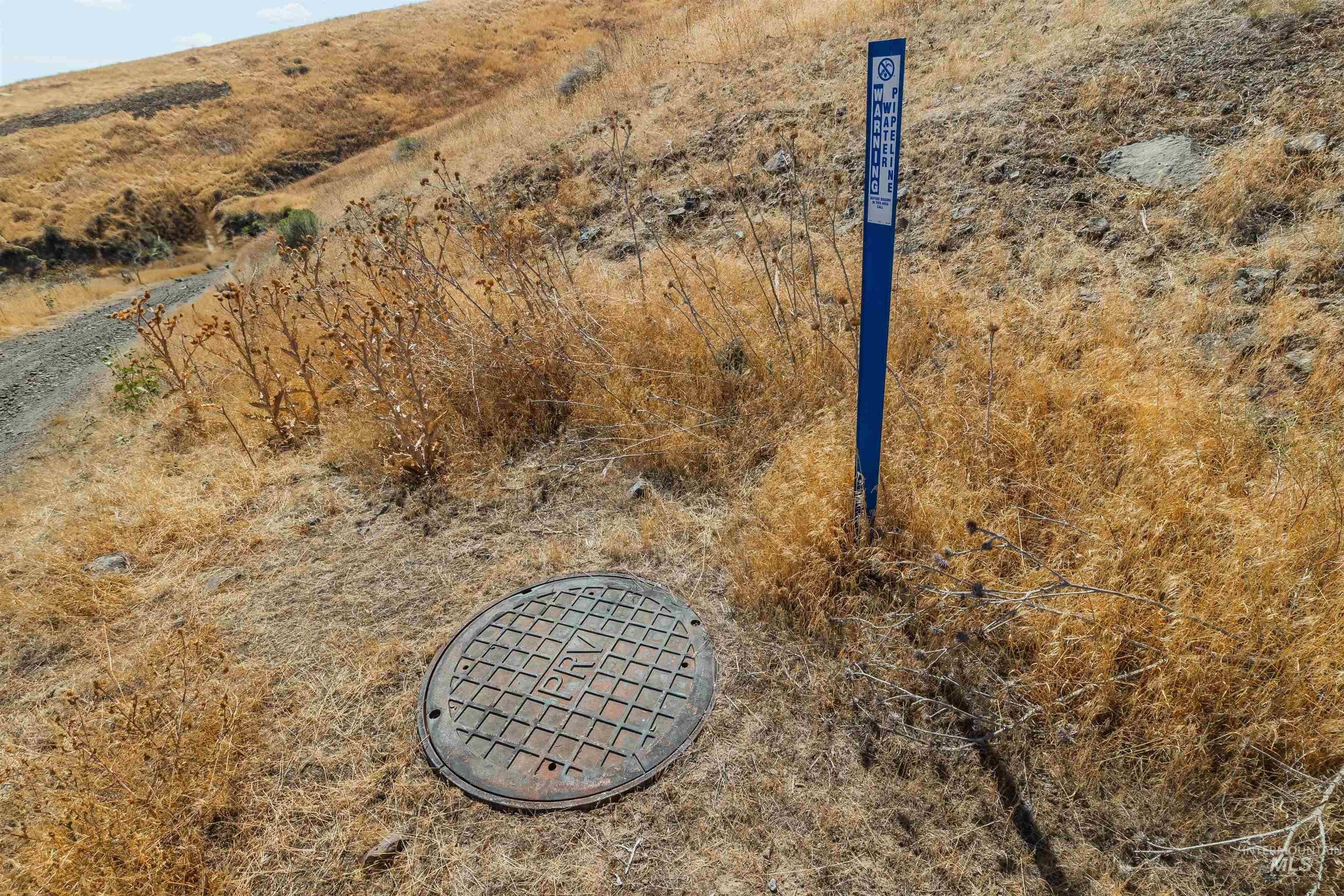 Exterior view of a water meter