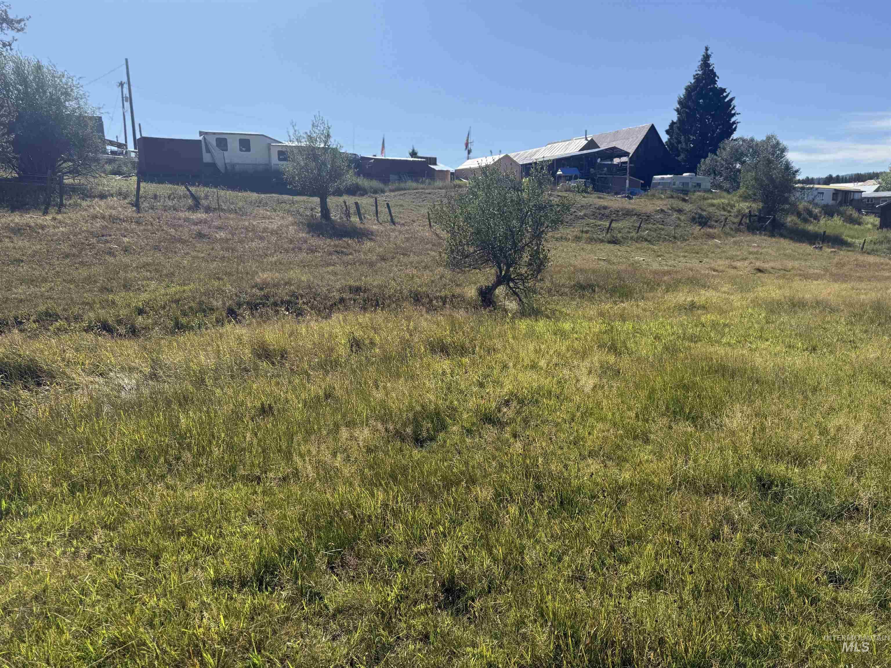 View of yard featuring a view of countryside