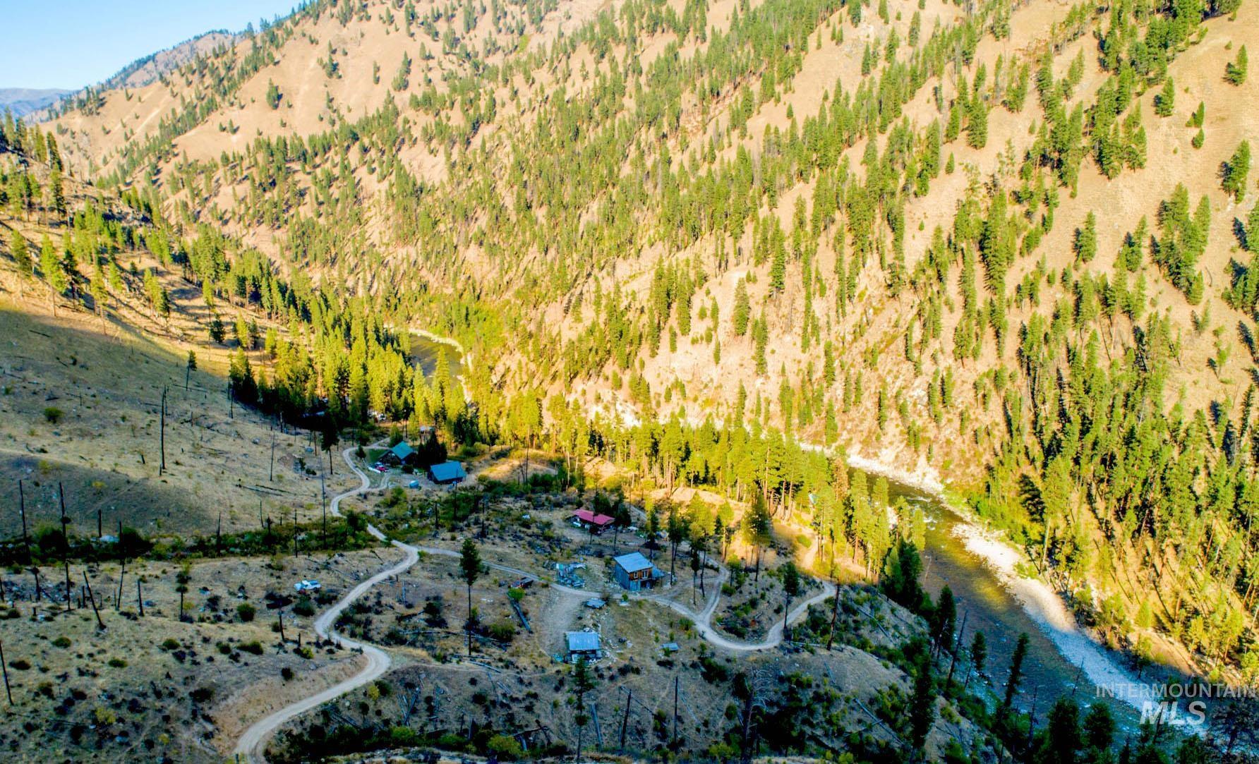 Aerial view of mountains