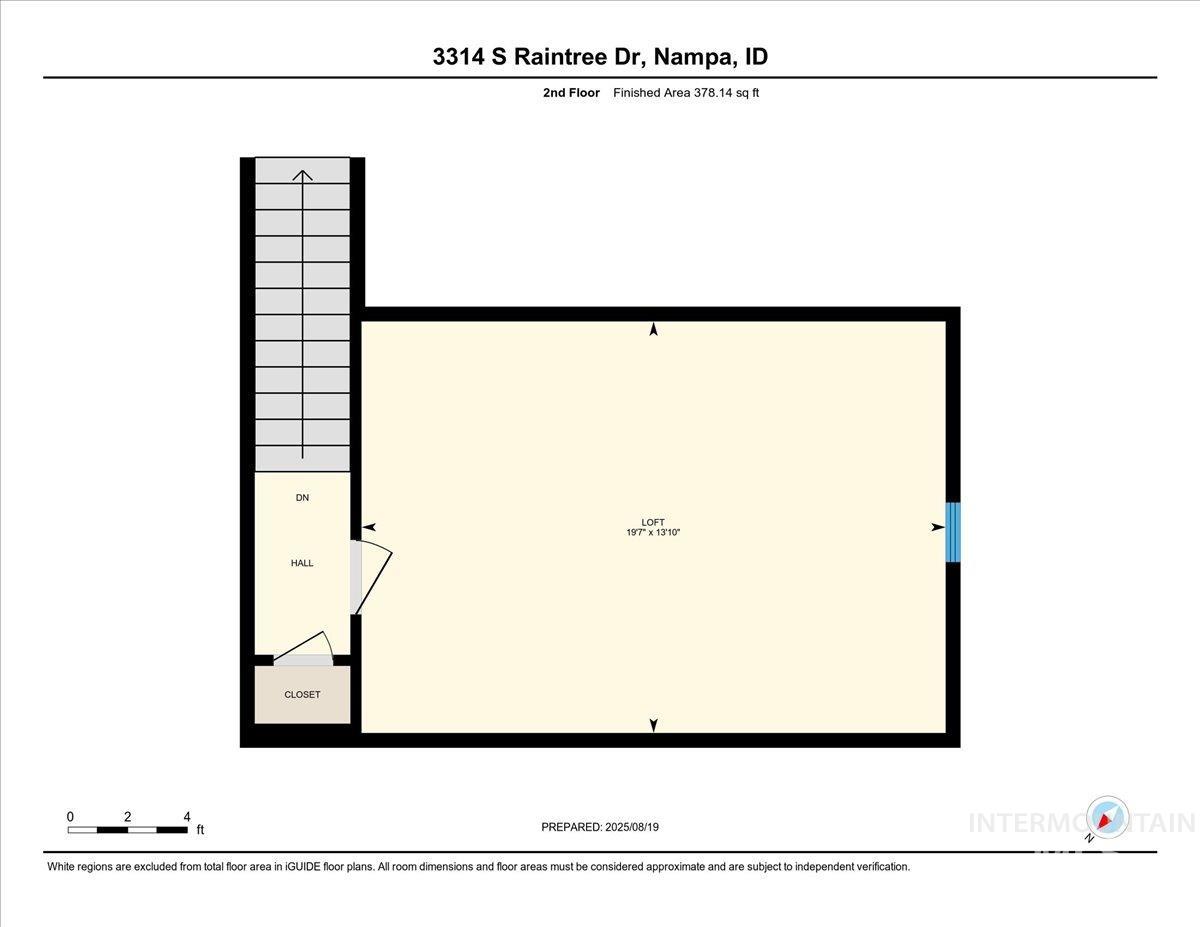 View of room layout