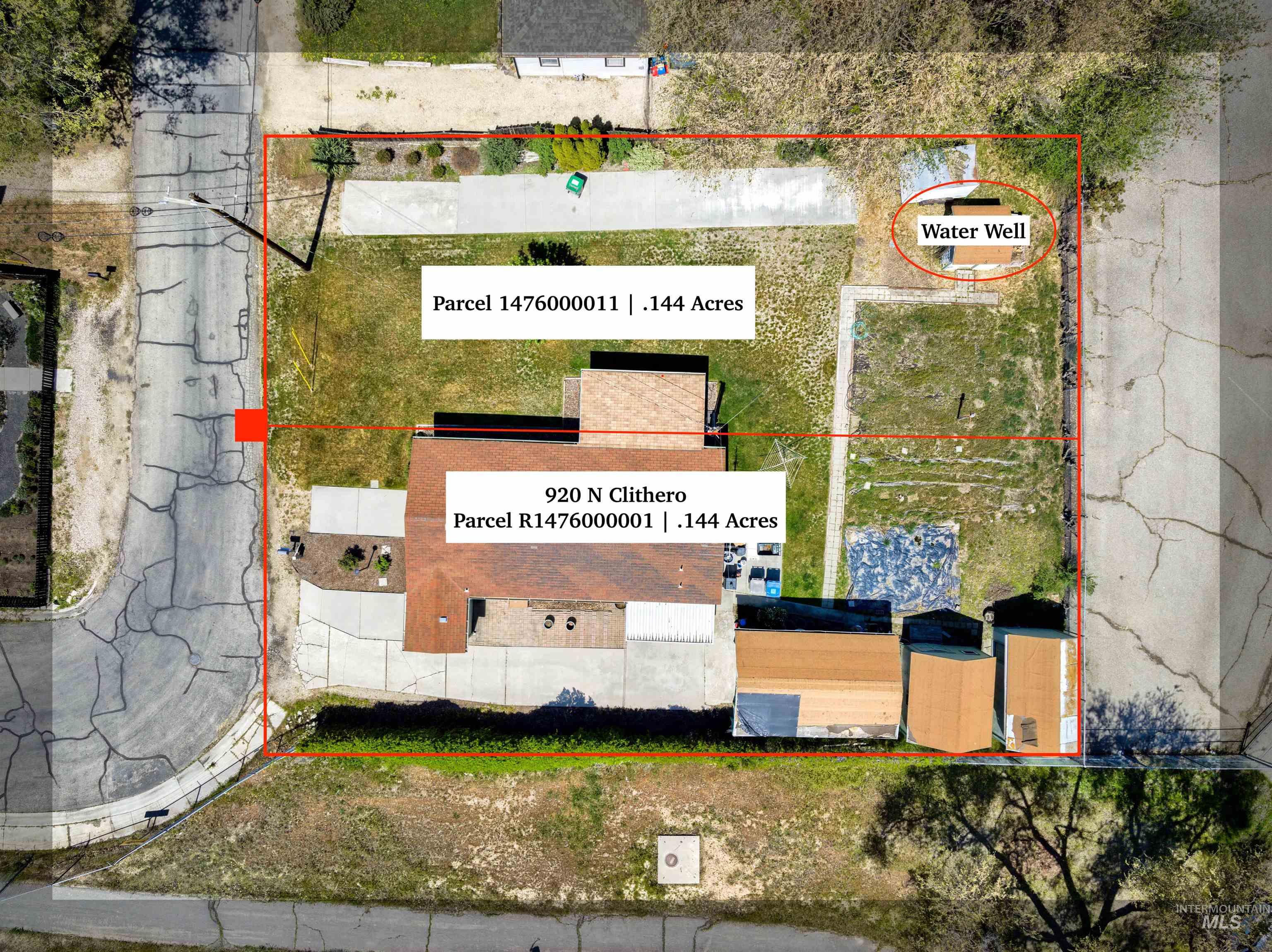 920 N Clithero Dr., 2 PARCELS, Boise, Idaho 83703, Land For Sale, Price $450,000, 98959060
