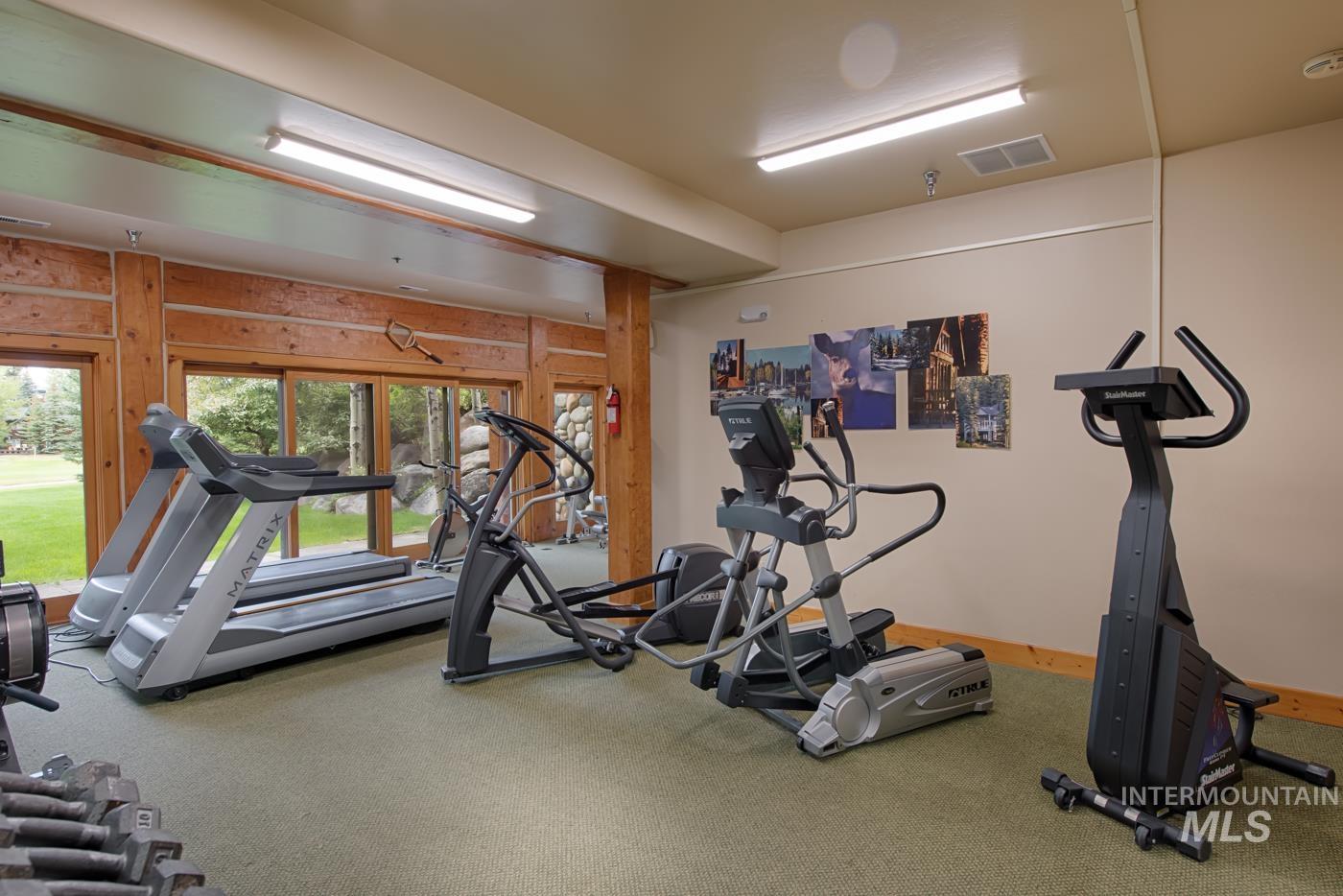 View of gym