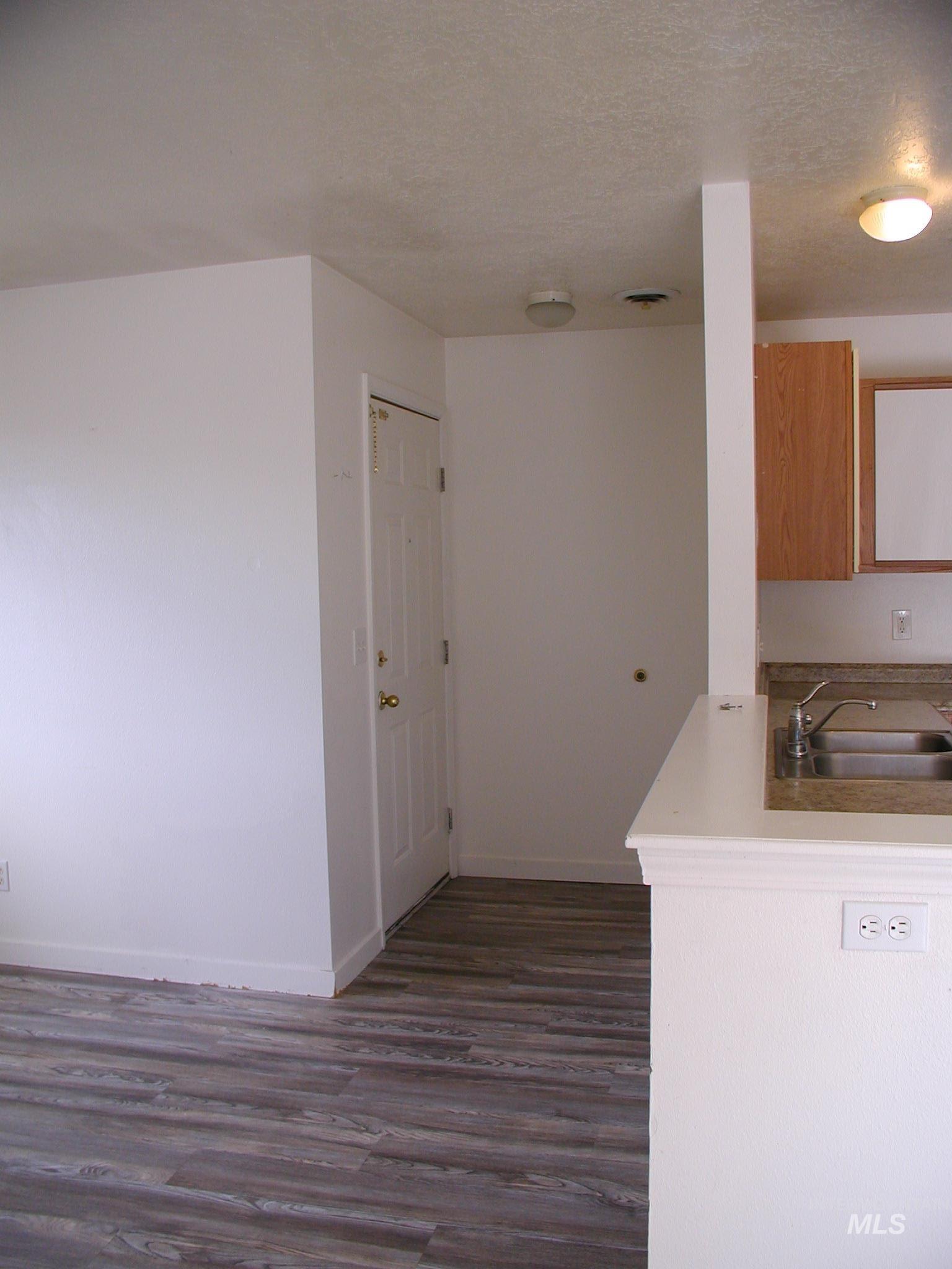 View of laundry area