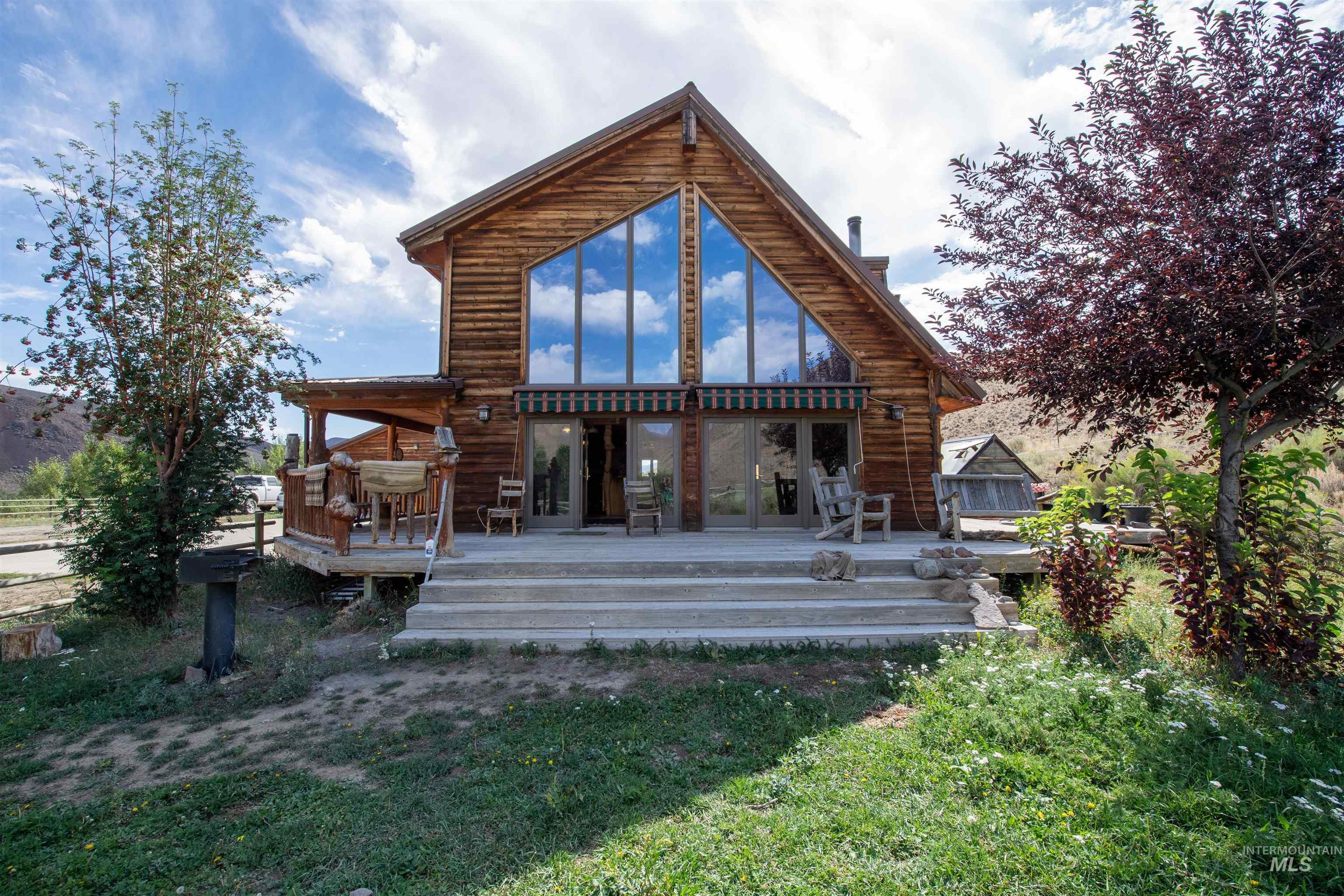 Back of property featuring a patio
