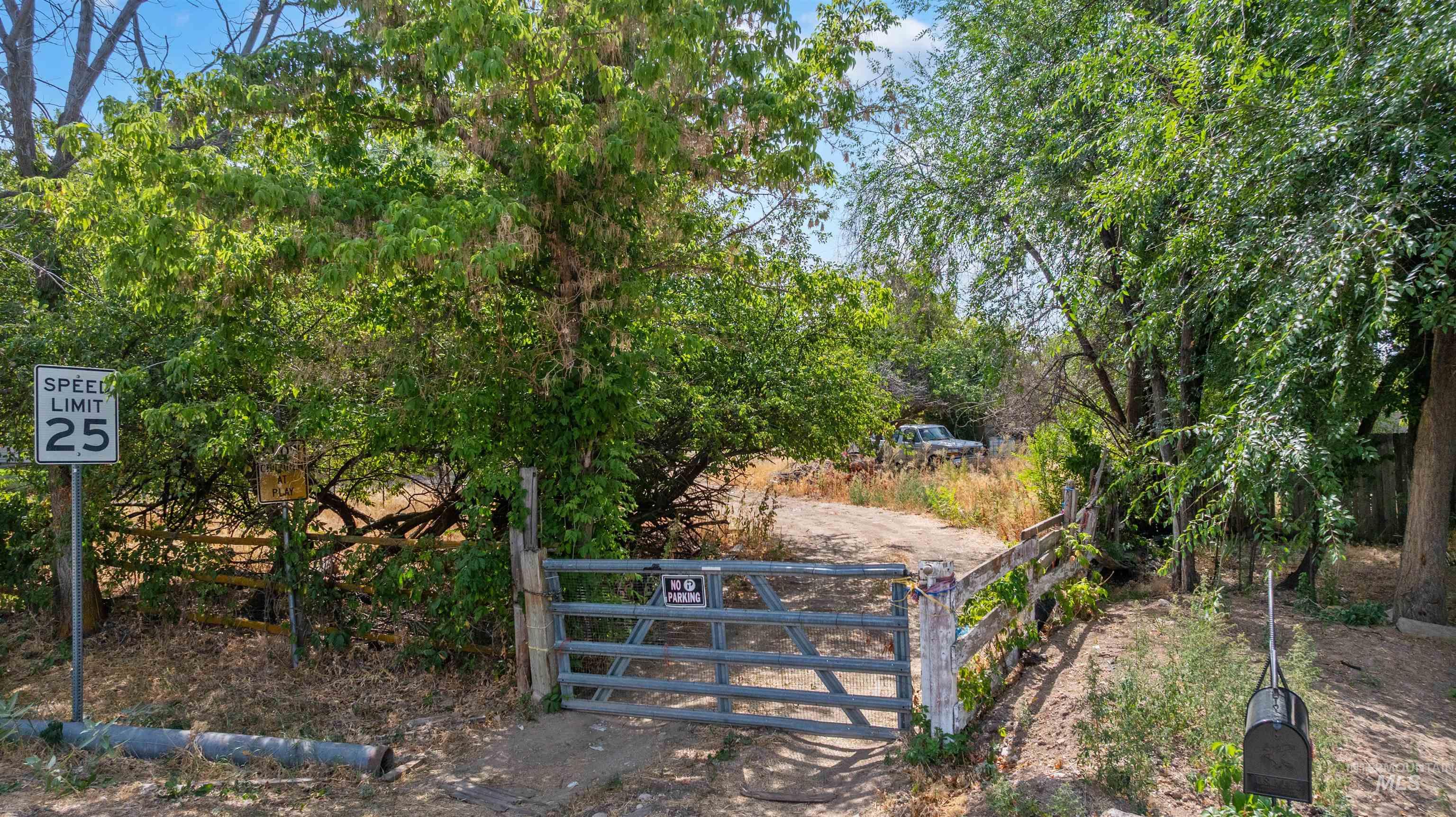 View of gate