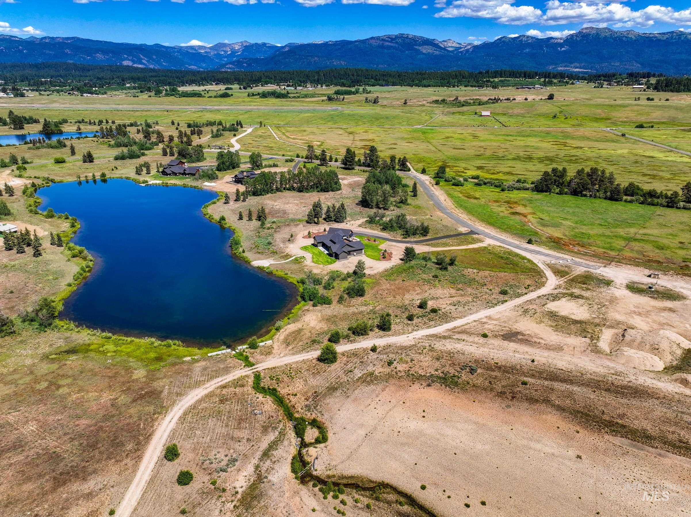 View of rural area featuring a water and mountain view