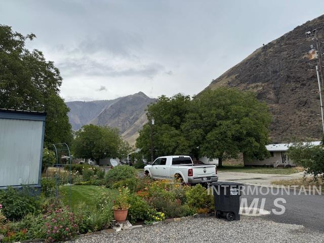 View of mountain backdrop
