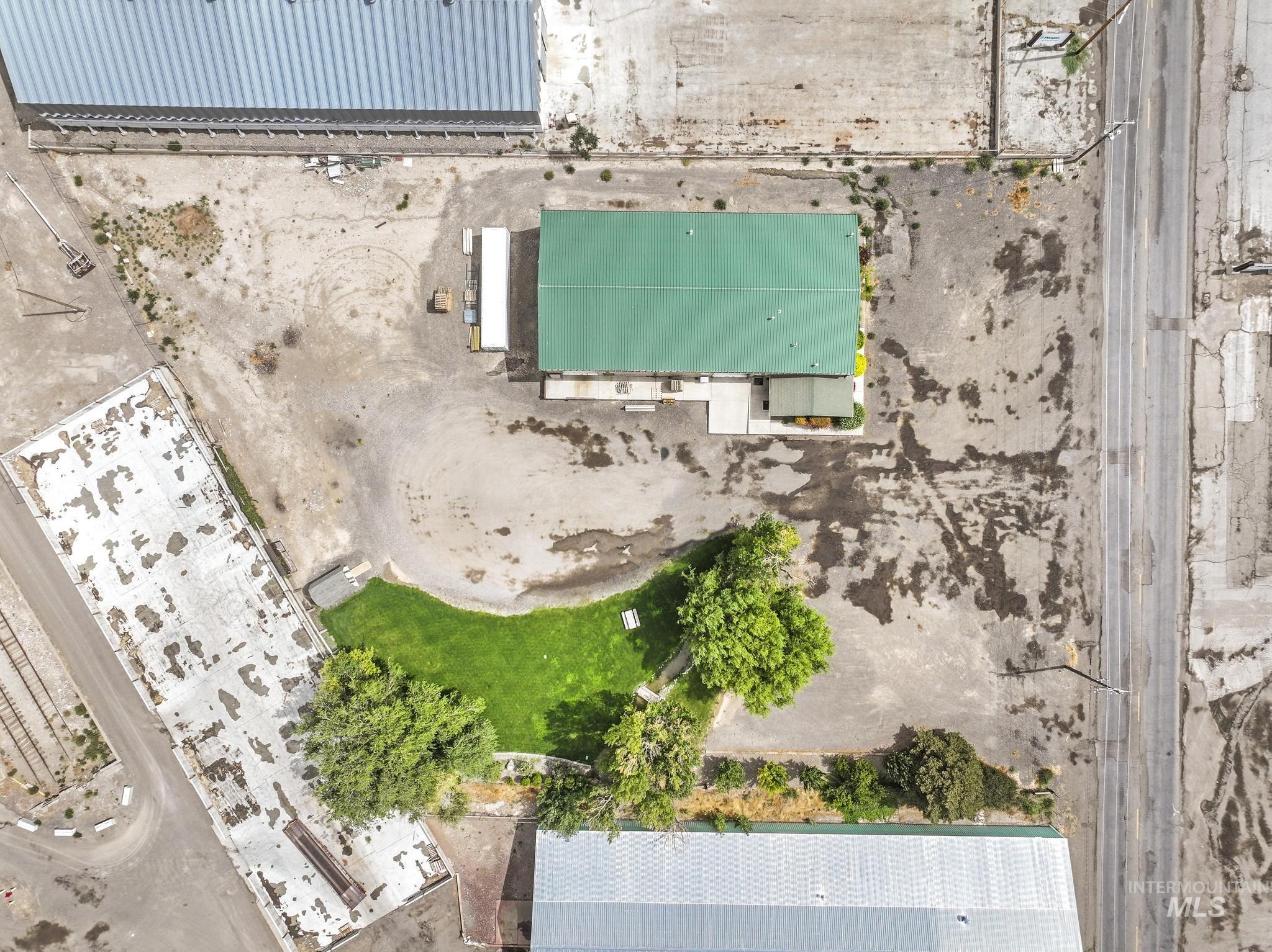 Aerial overview of property's location