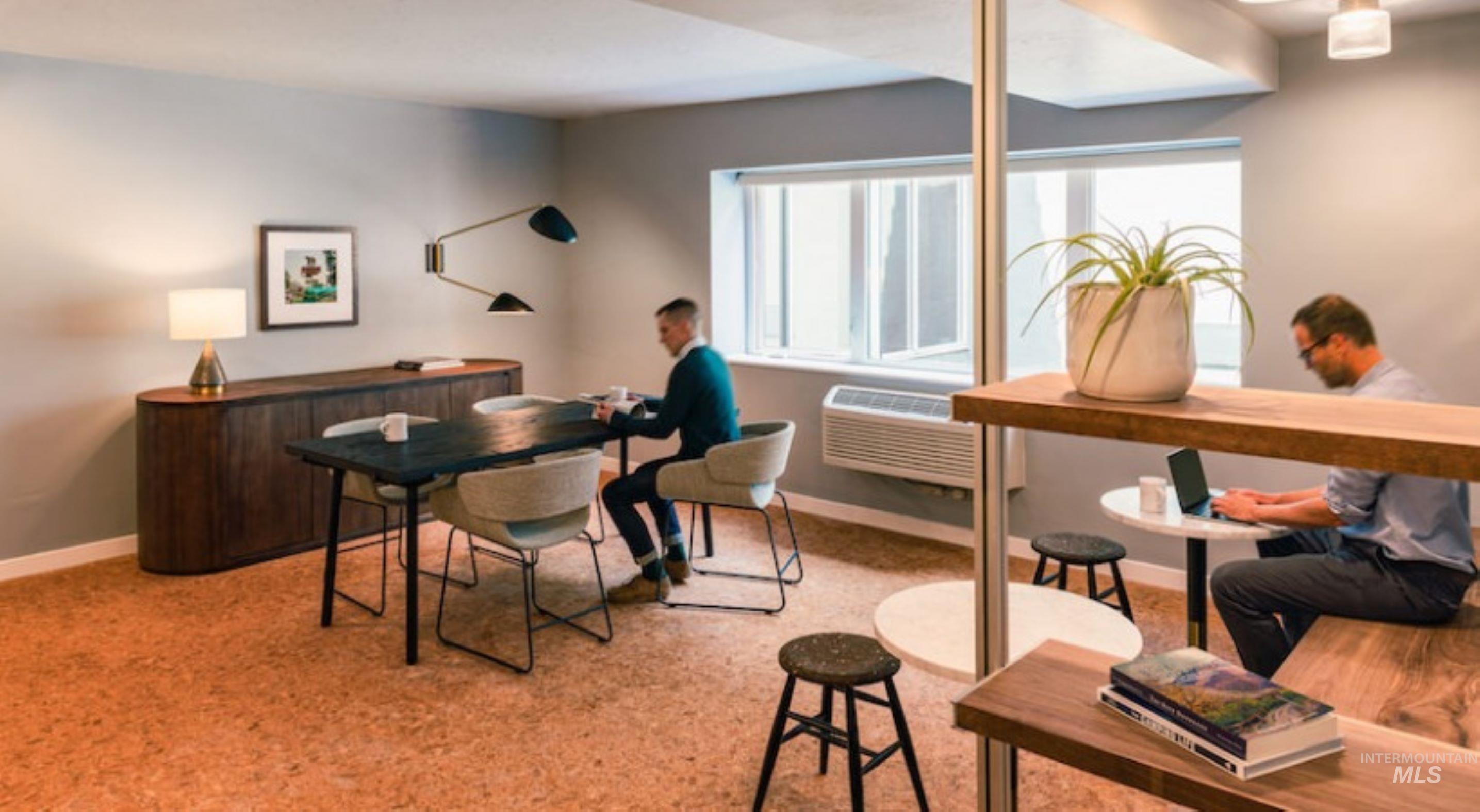 Home office featuring baseboards