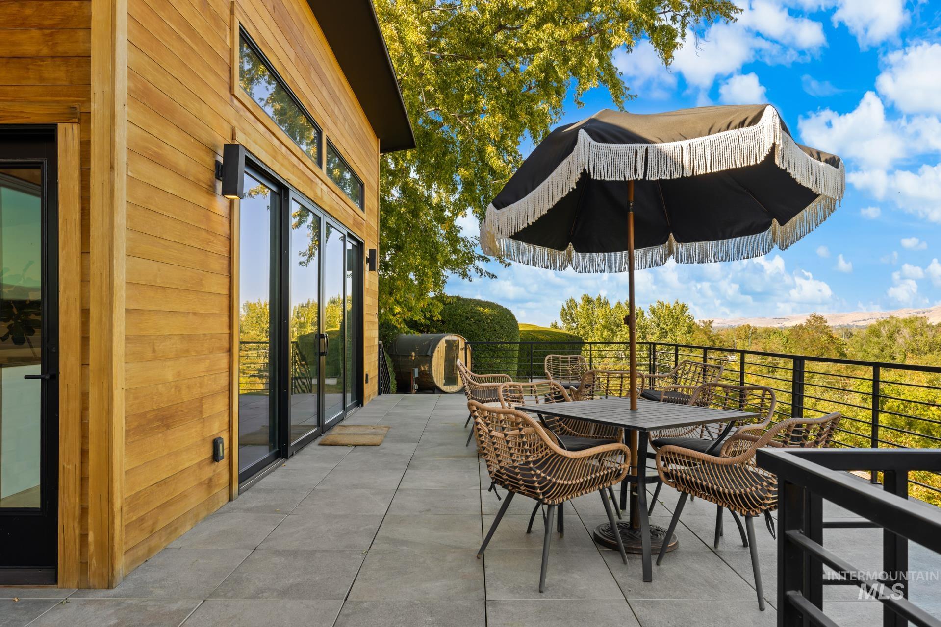 View of patio / terrace featuring outdoor dining area