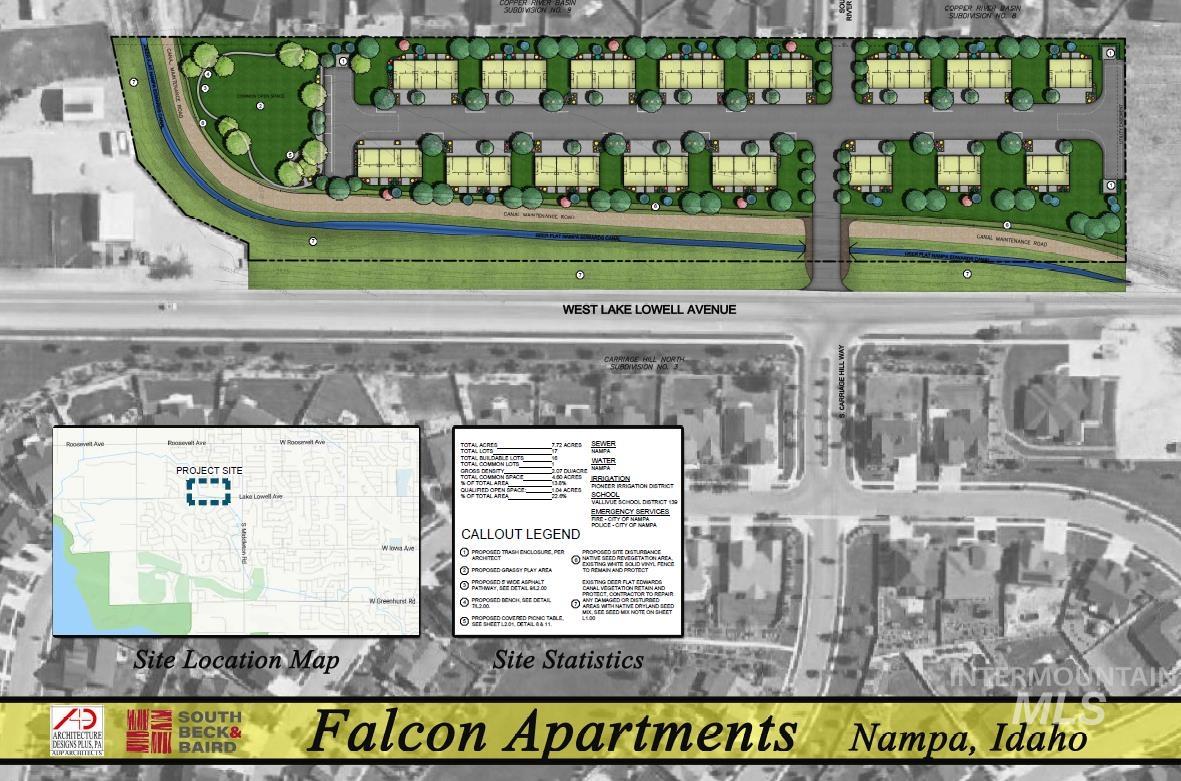 Map / location featuring property parcel outlined