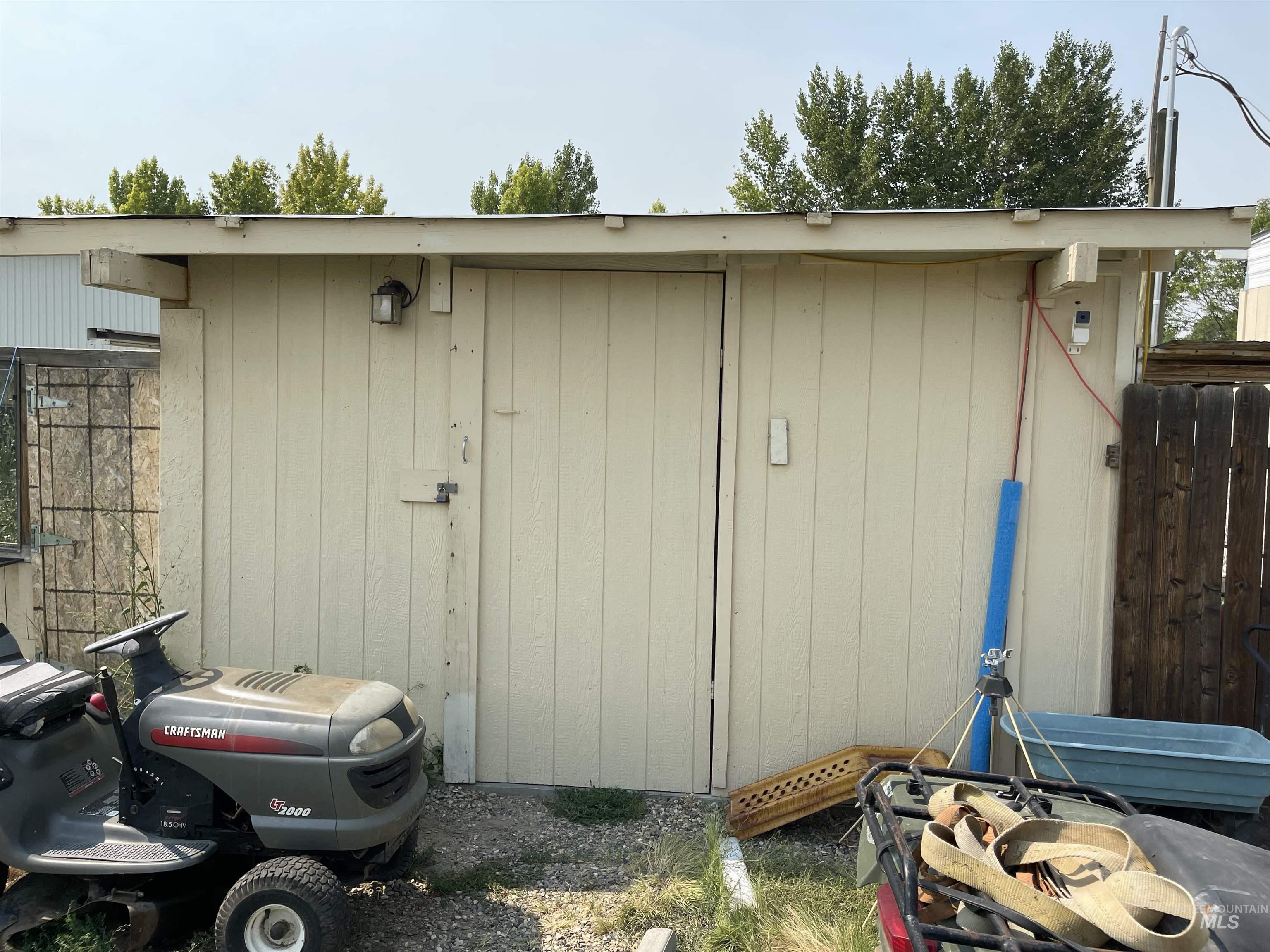 View of shed