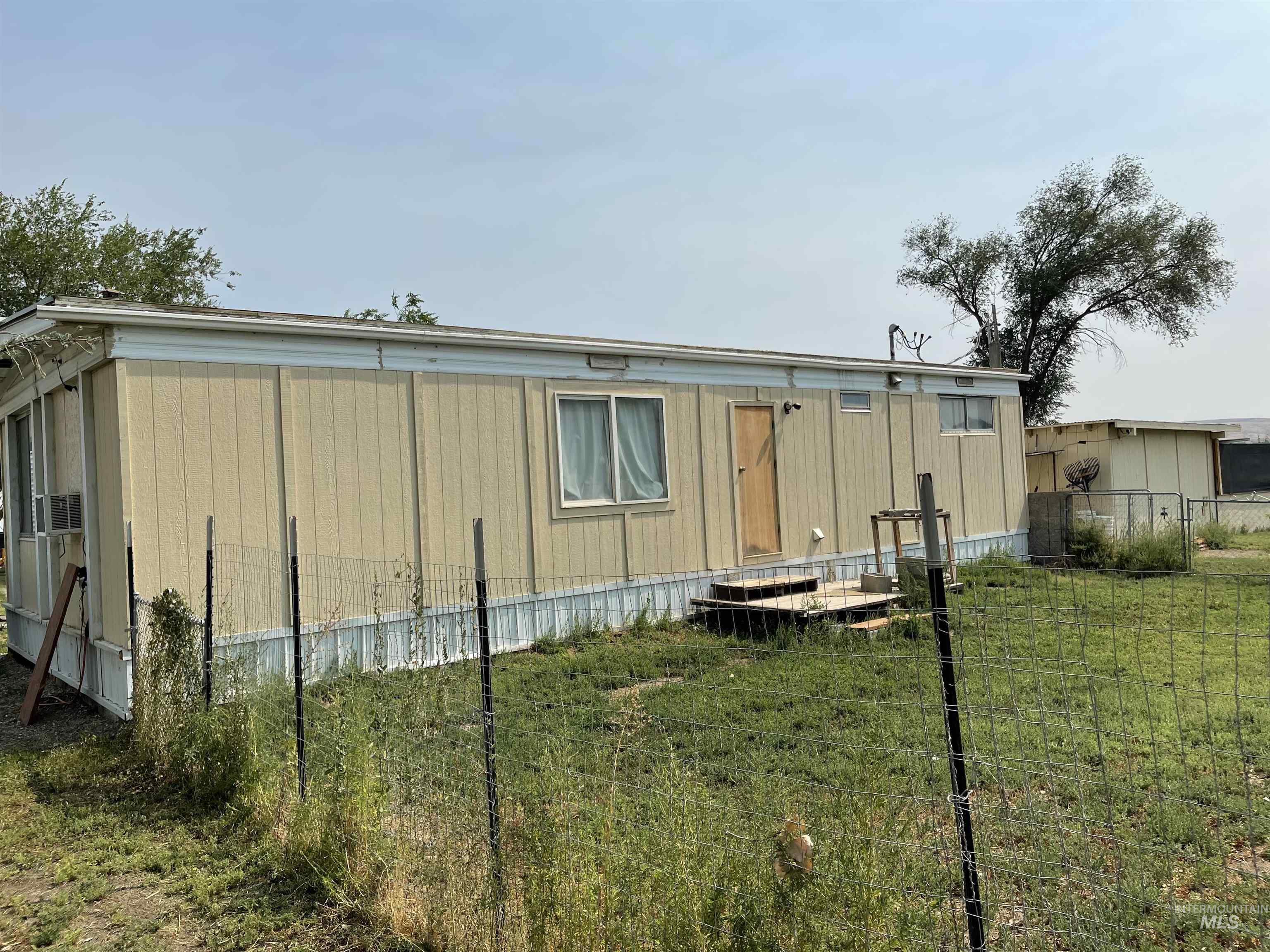 Rear view of house