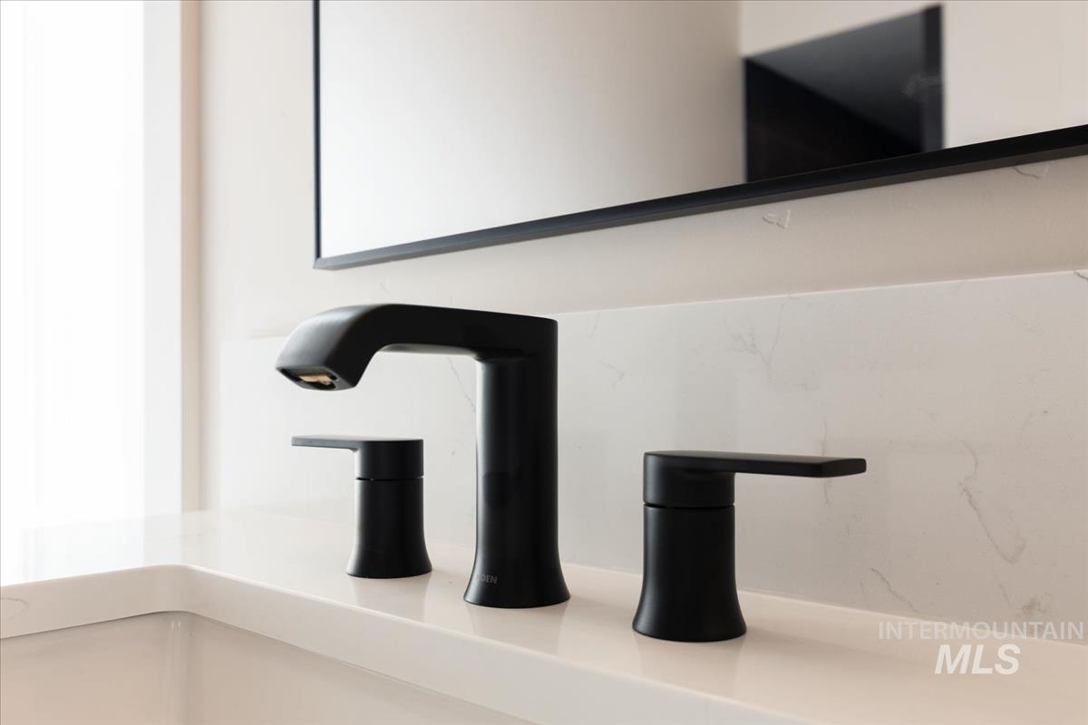 Bathroom view of a sink