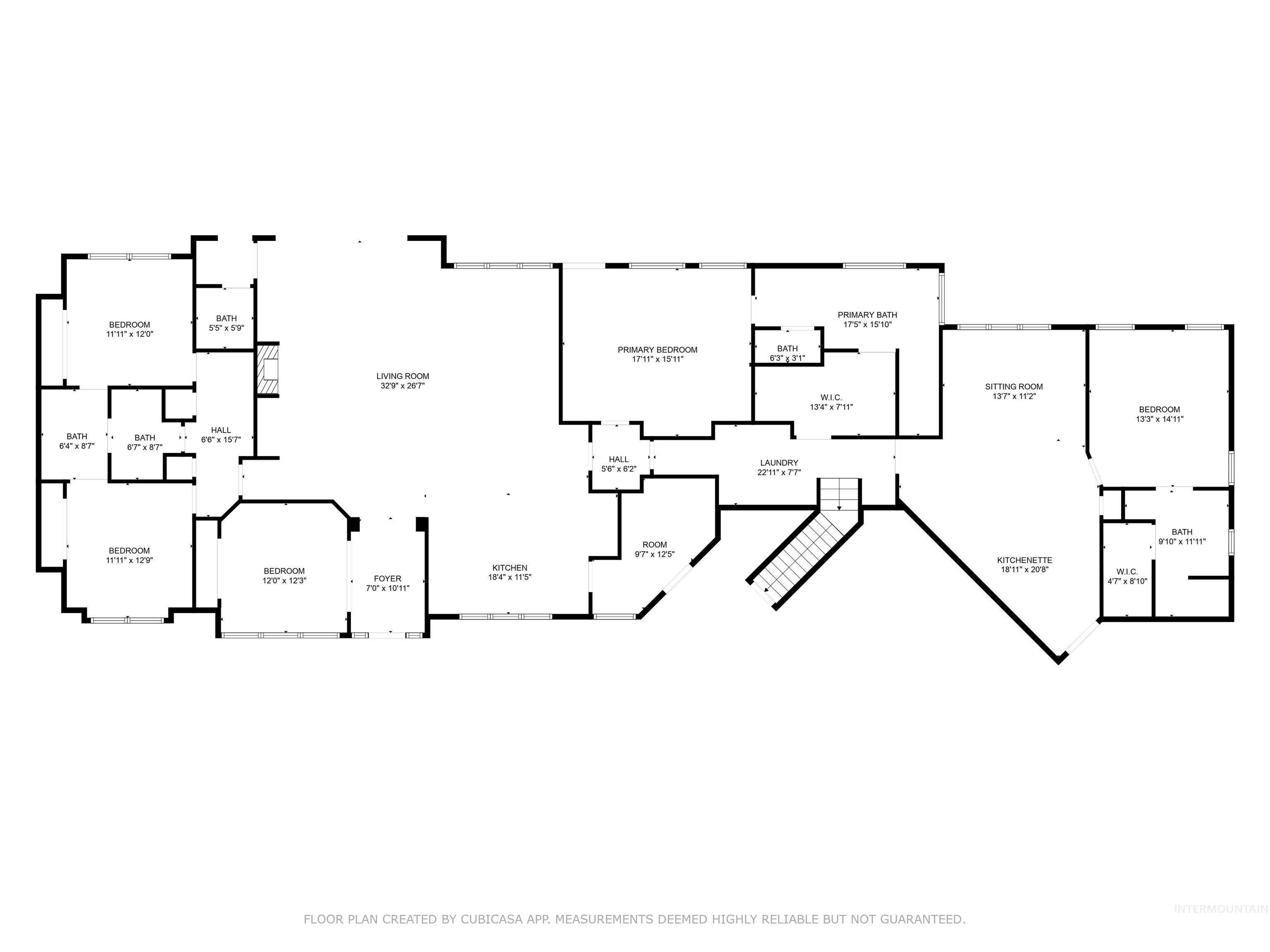 View of room layout