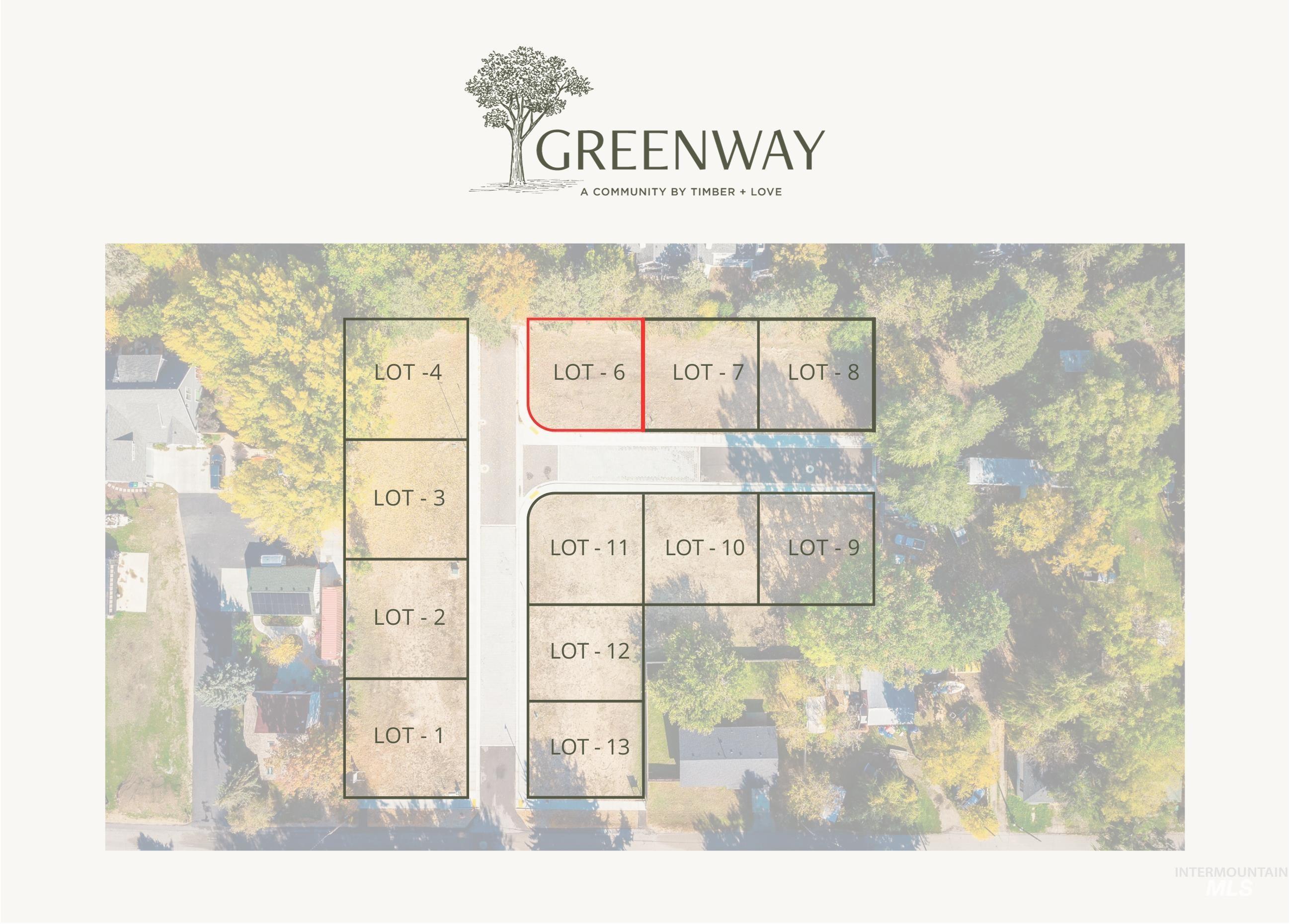 Map / location with property parcel outlined