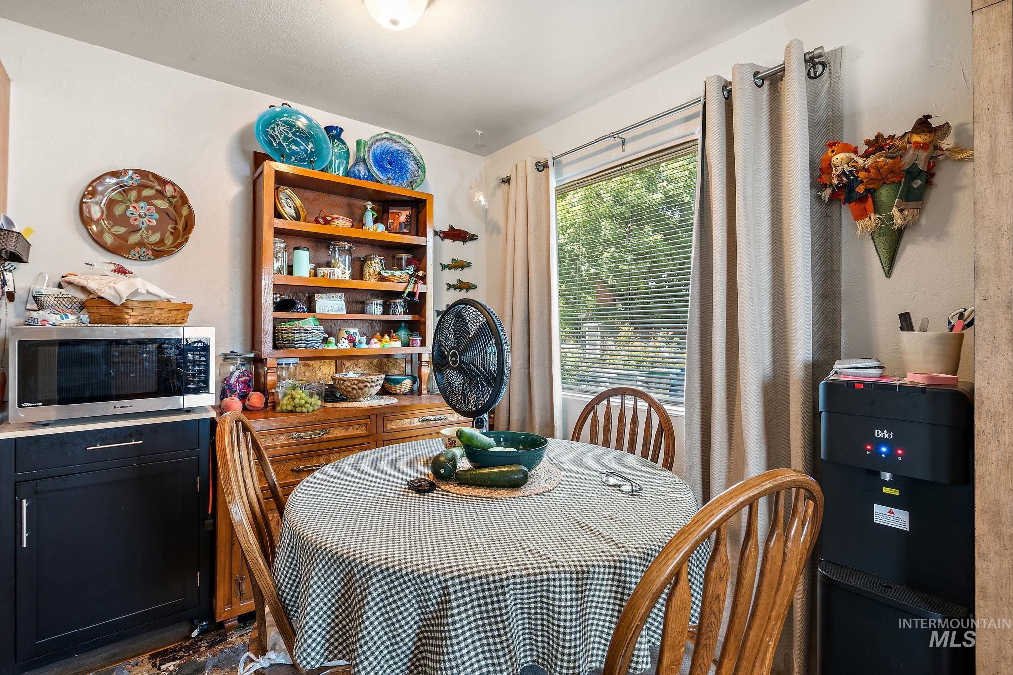 View of dining room