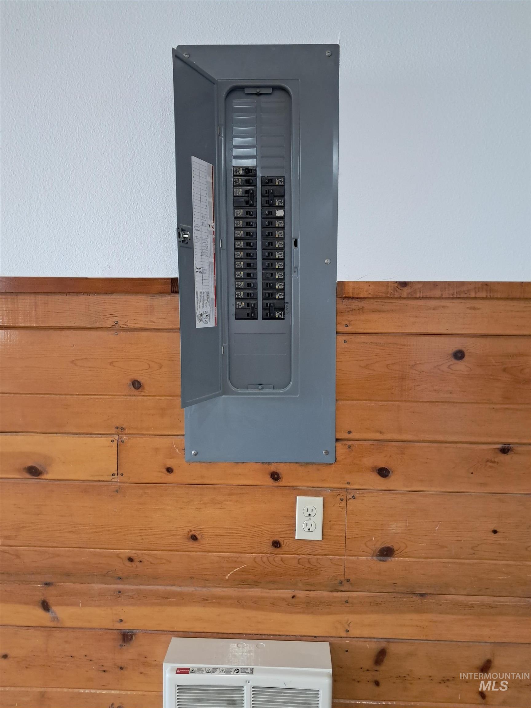 Utilities with electric panel
