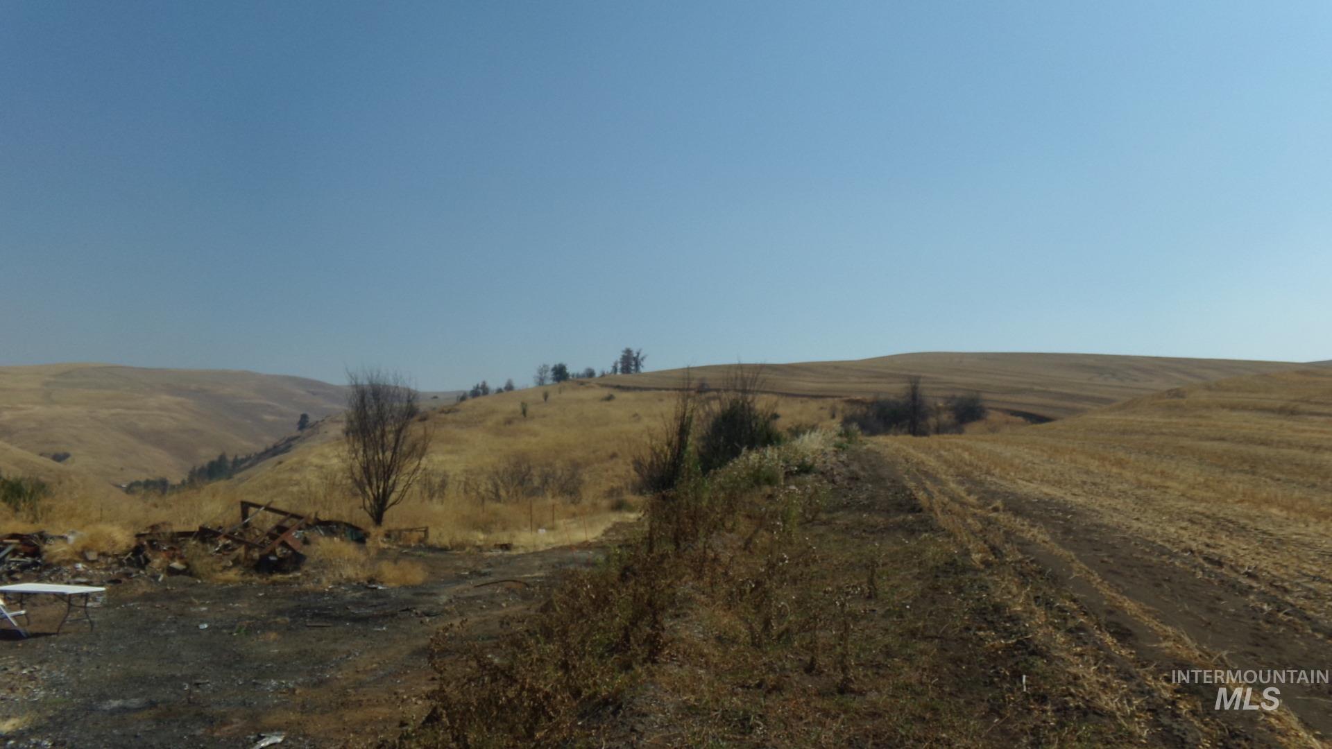 Mountain view with rural landscape