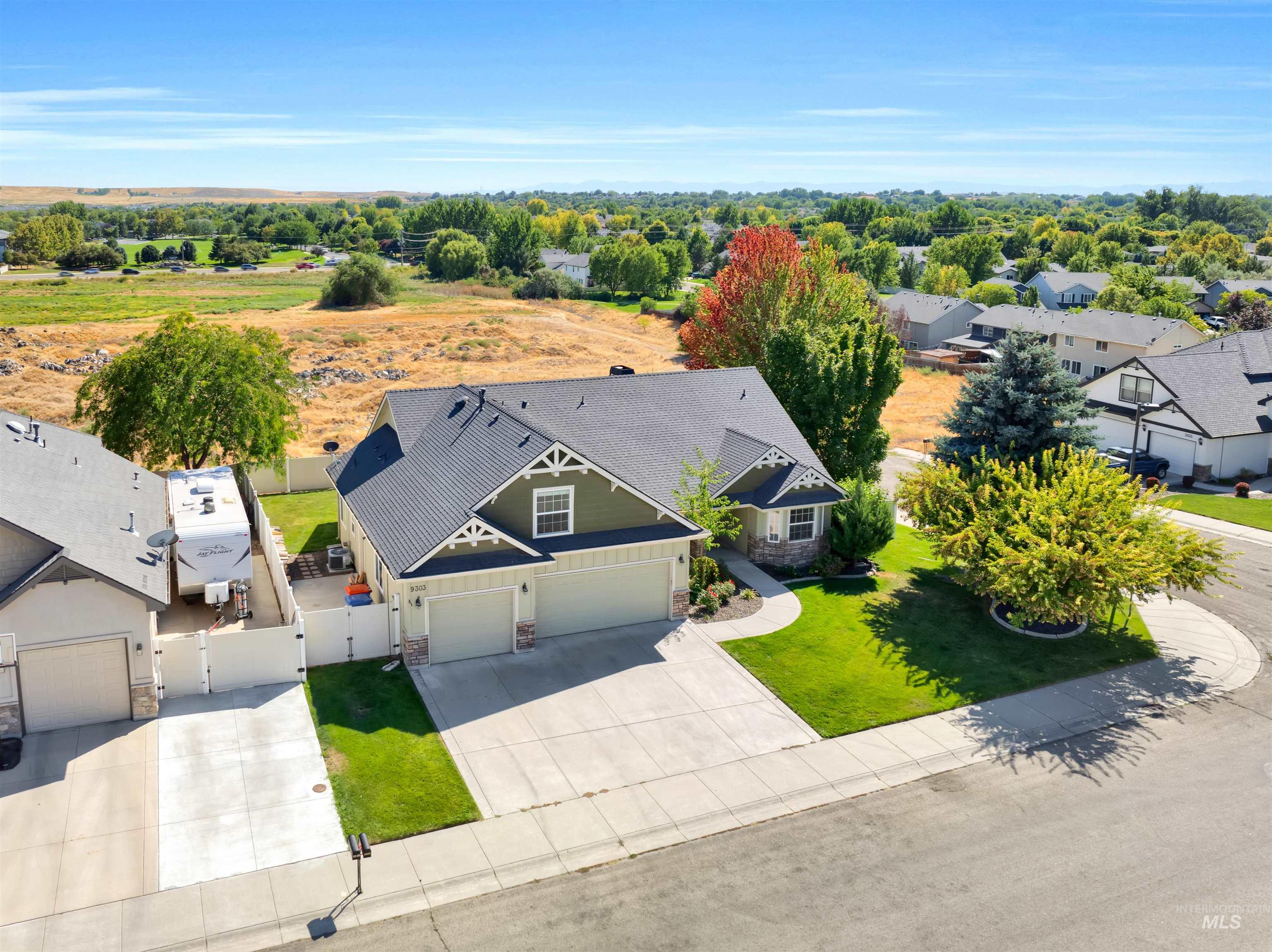 9303 W Stirrup Drive, Boise, Idaho 83709, 4 Bedrooms, 2.5 Bathrooms, Residential For Sale, Price $594,900, 98960066
