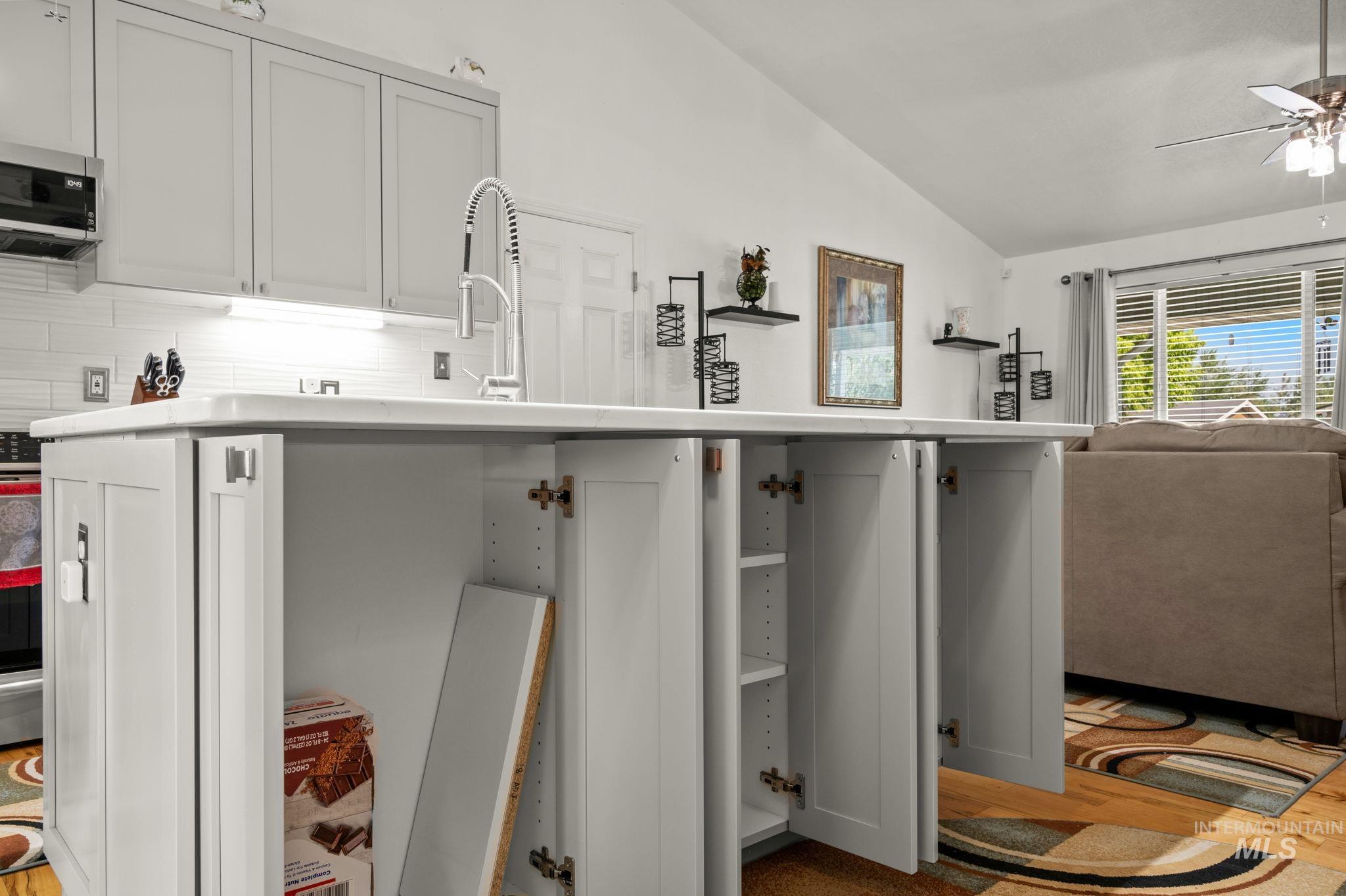 Kitchen Island with built in Storage