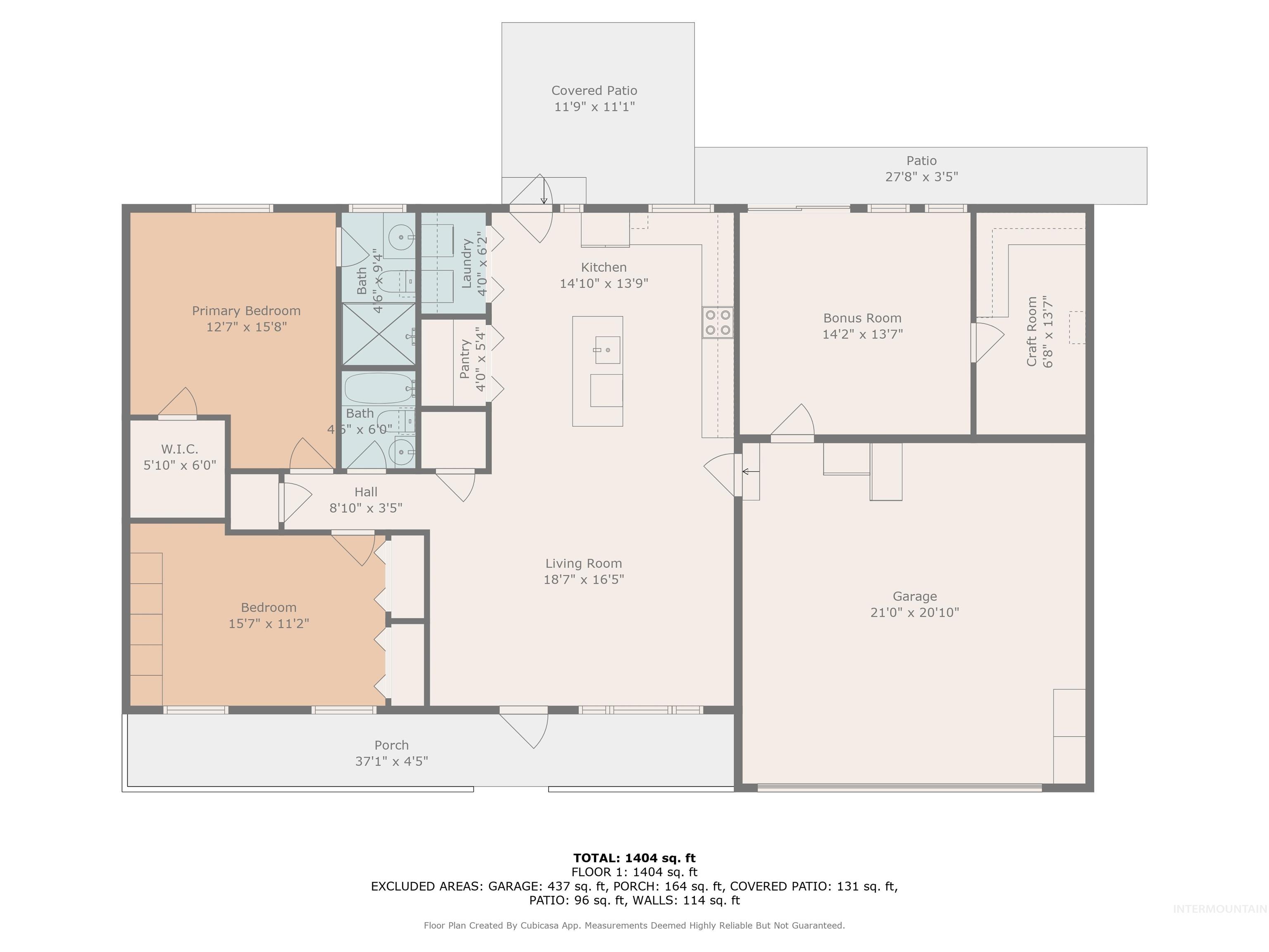 View of room layout