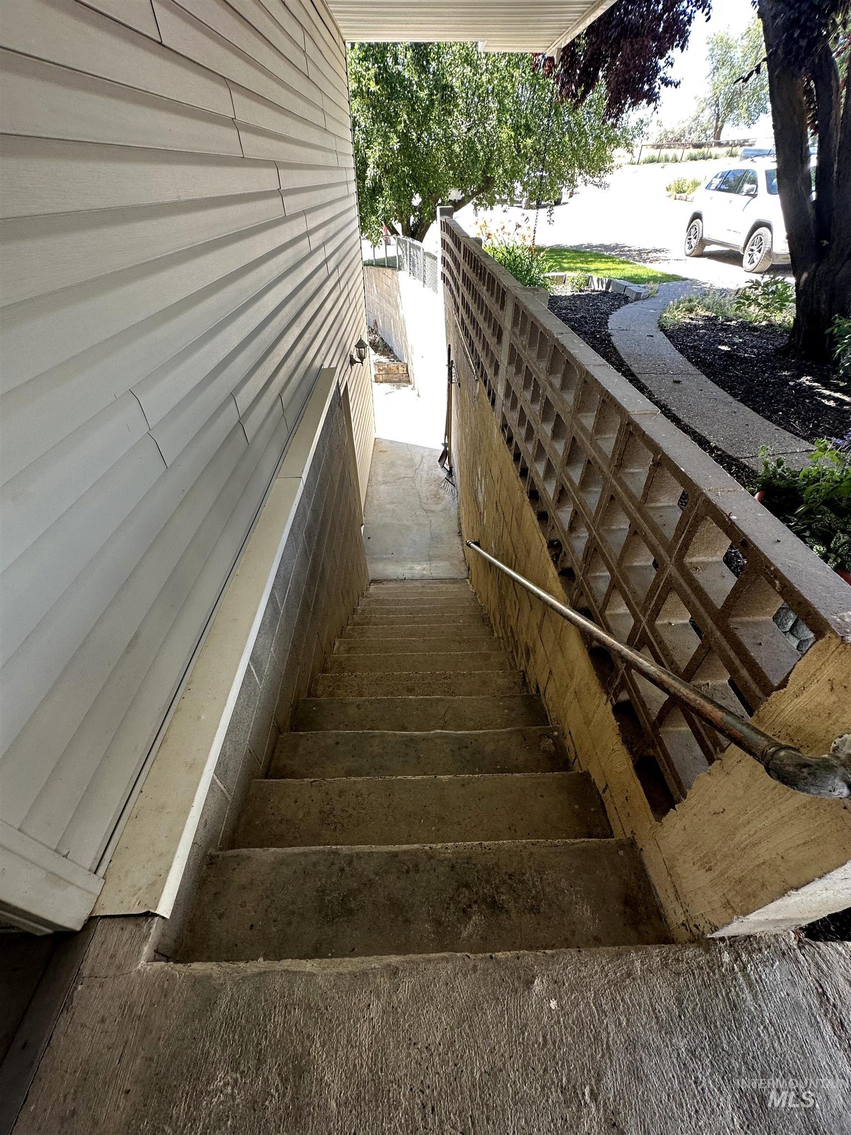 View of staircase