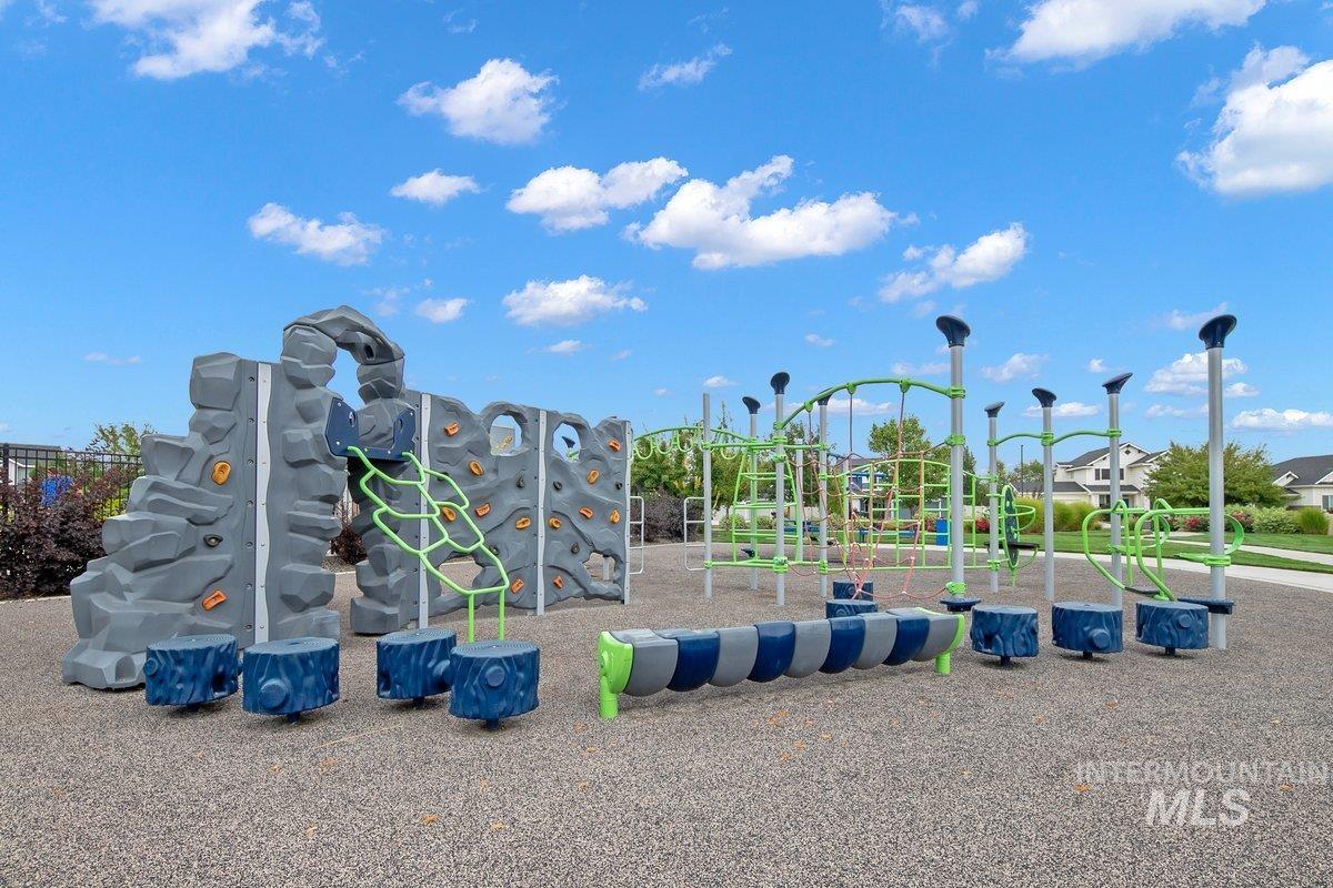 View of community playground