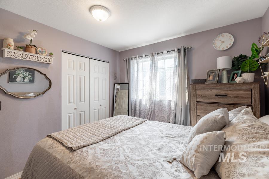 Bedroom with a closet