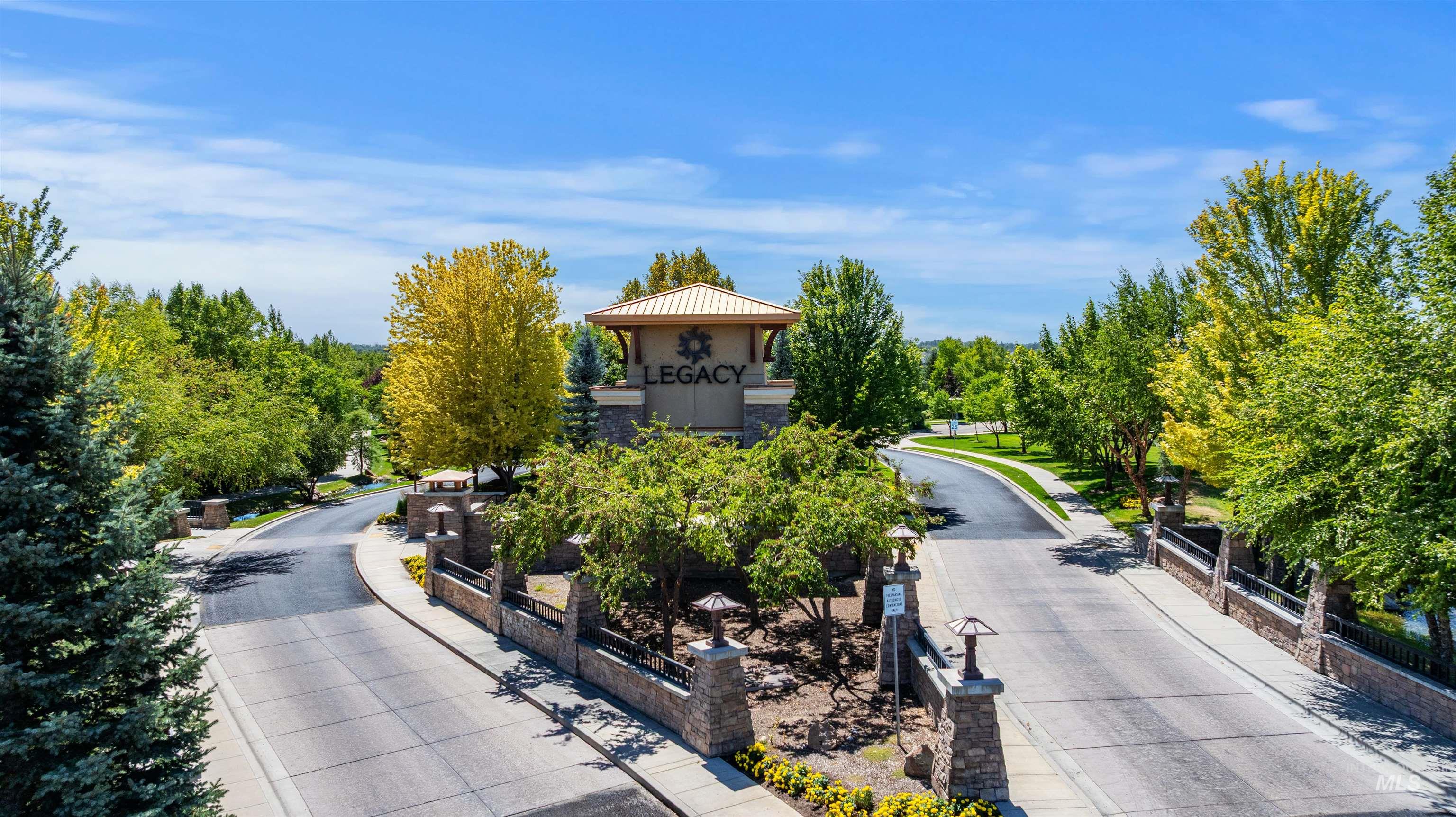 Surrounding community featuring view of scattered trees