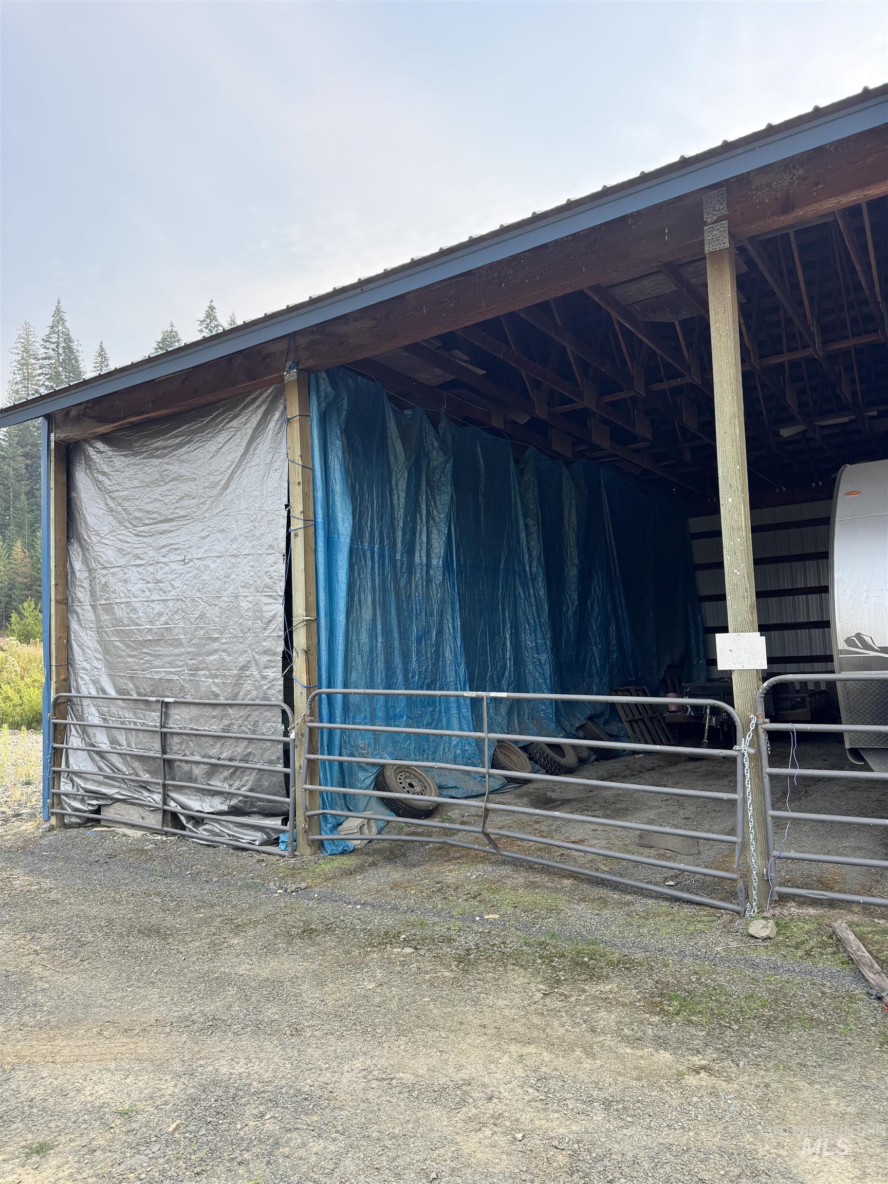 View of outdoor structure featuring an exterior structure