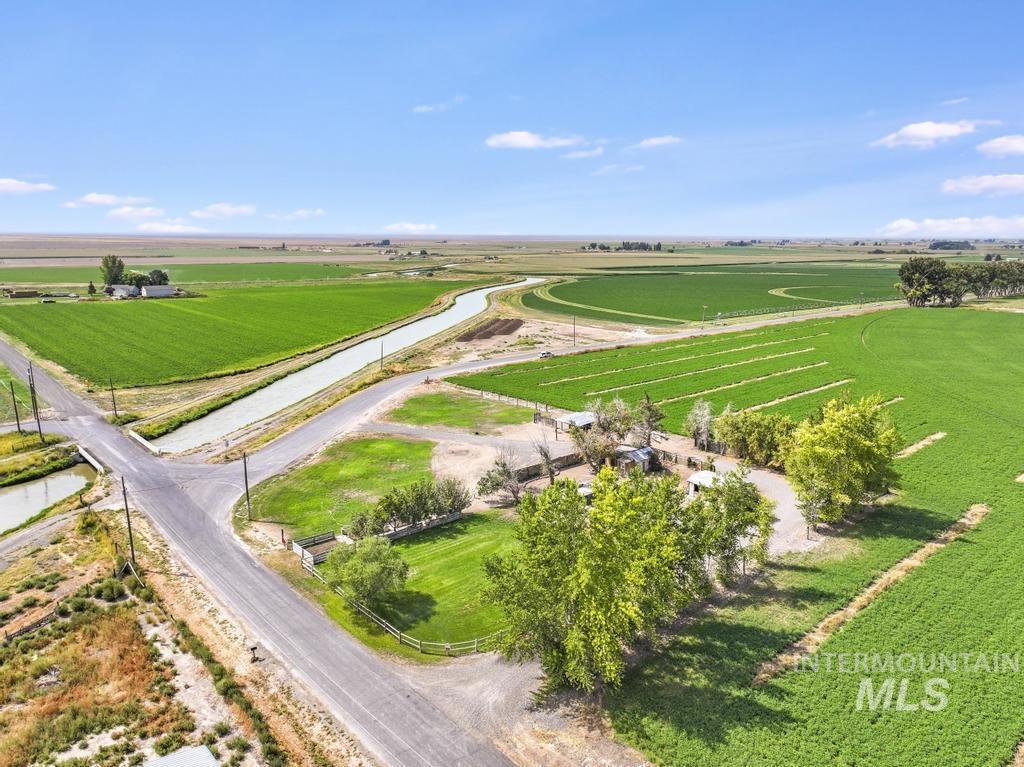 View of rural area featuring abundant farmland