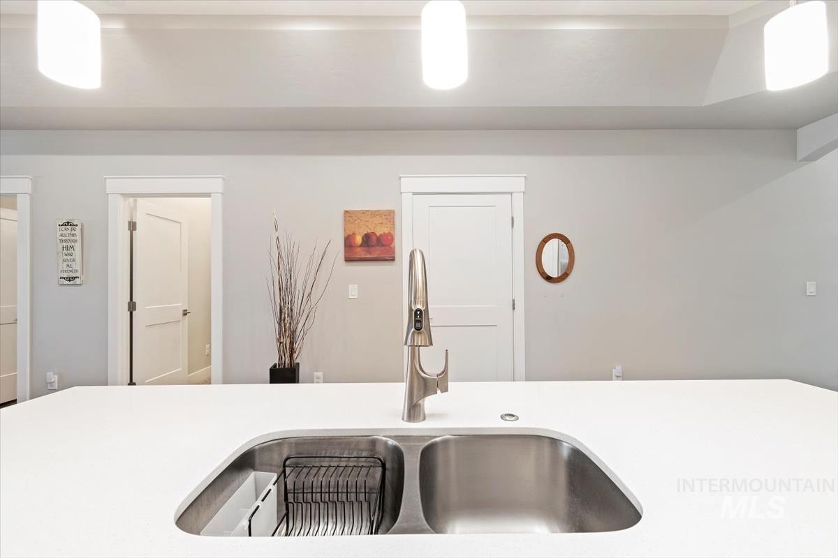 Kitchen featuring a sink