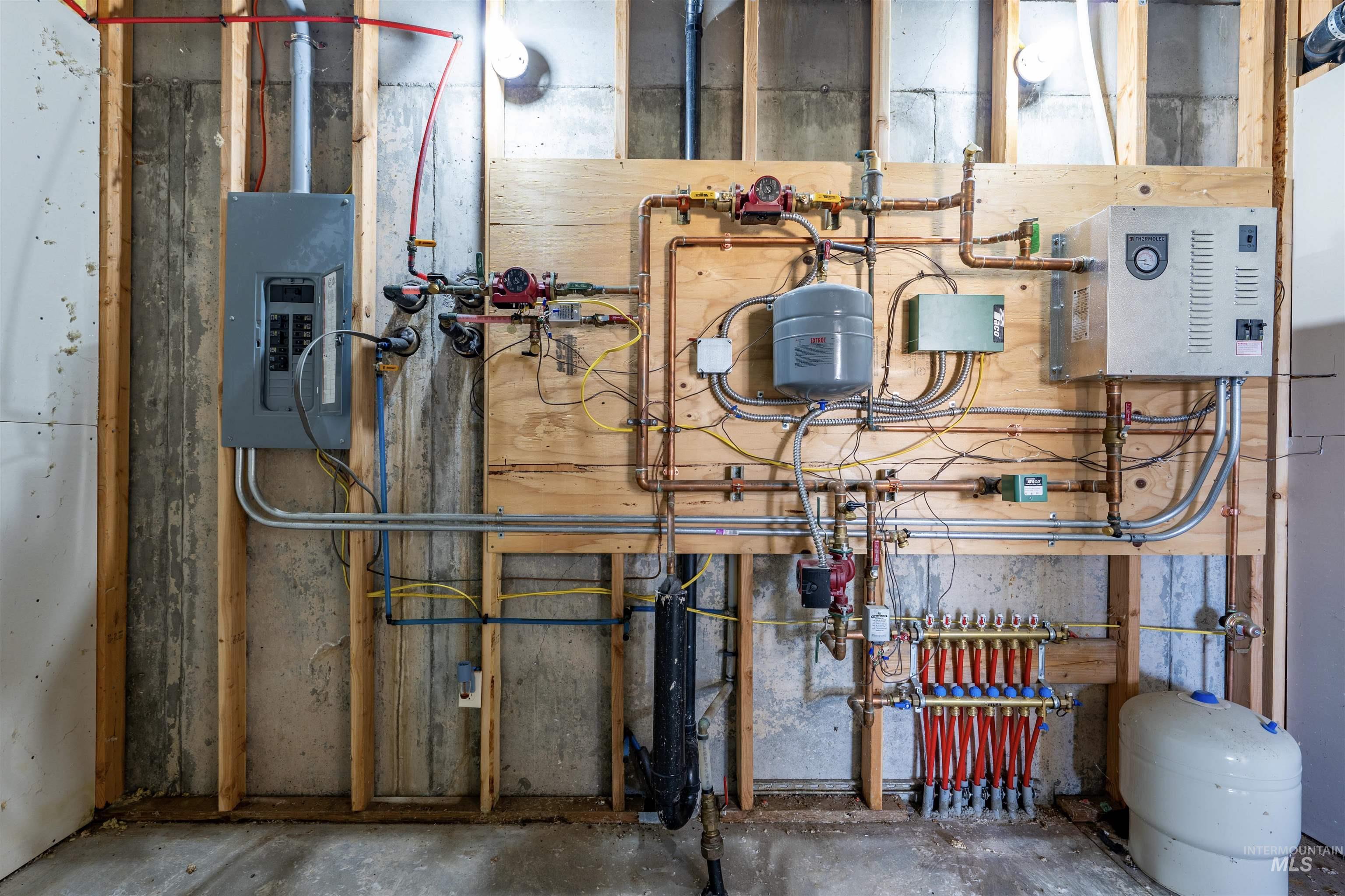 Utilities with electric panel