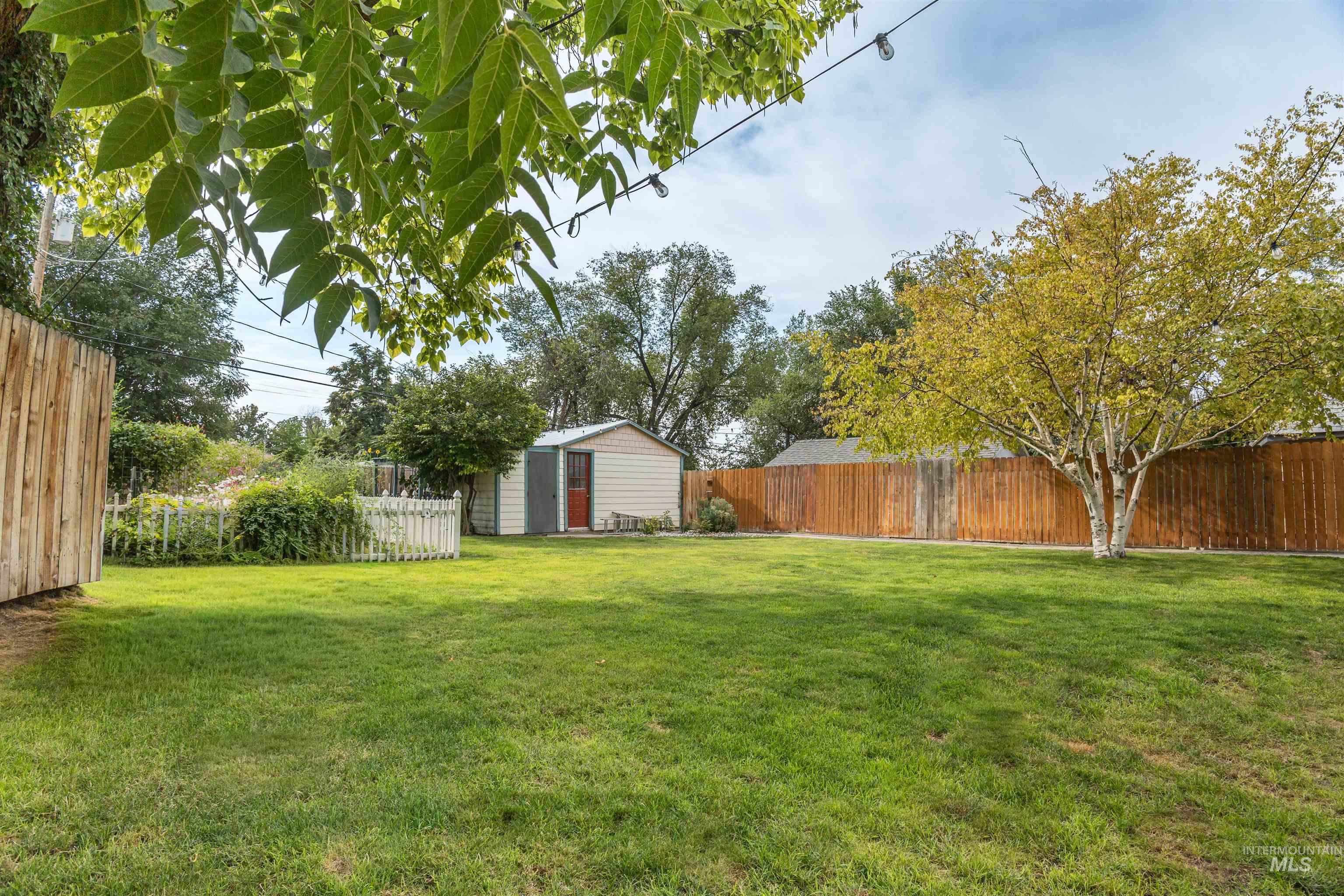 View of front of home with a front yard