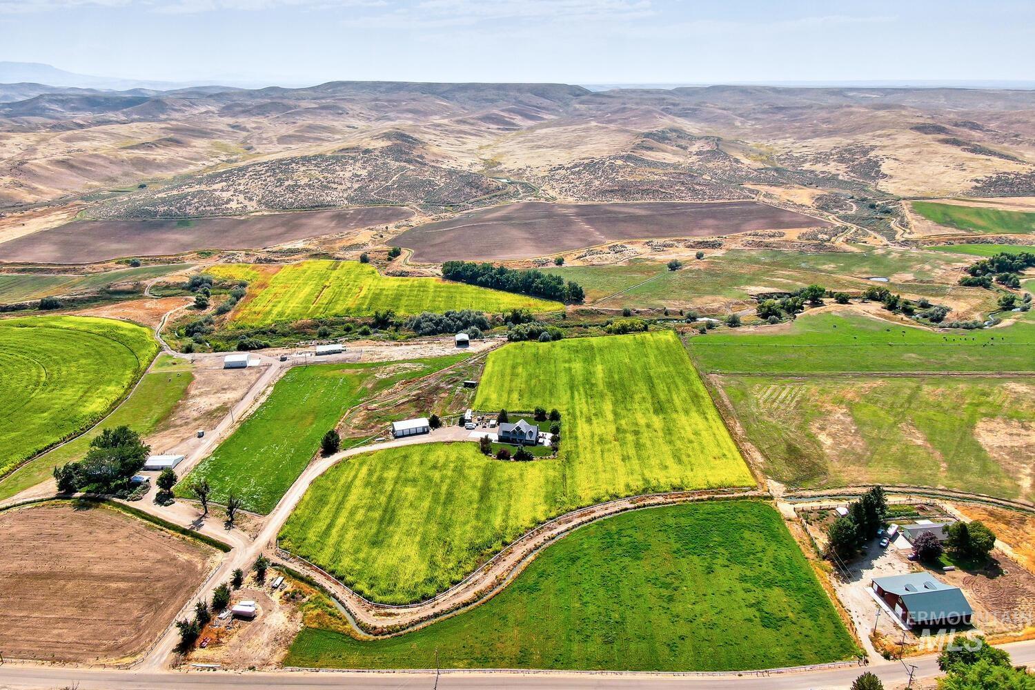 View of rural area featuring a mountain backdrop