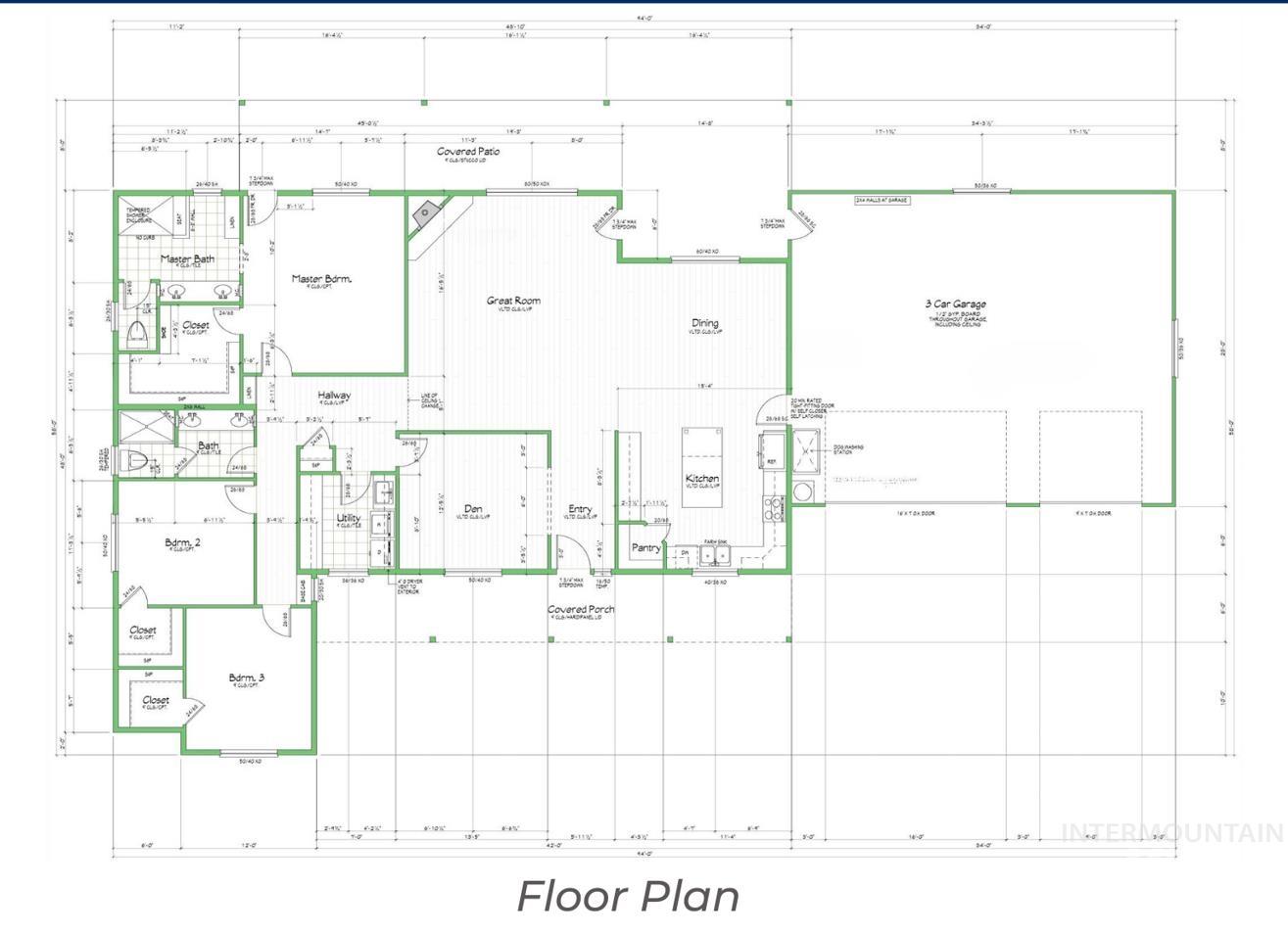 View of floor plan / room layout