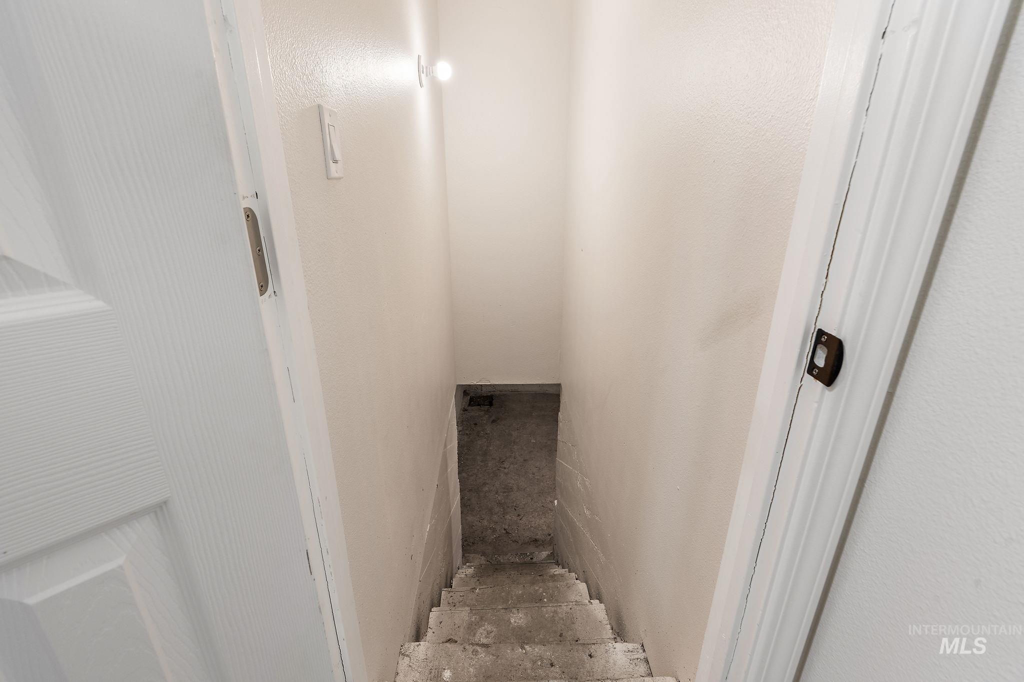 View of stairs