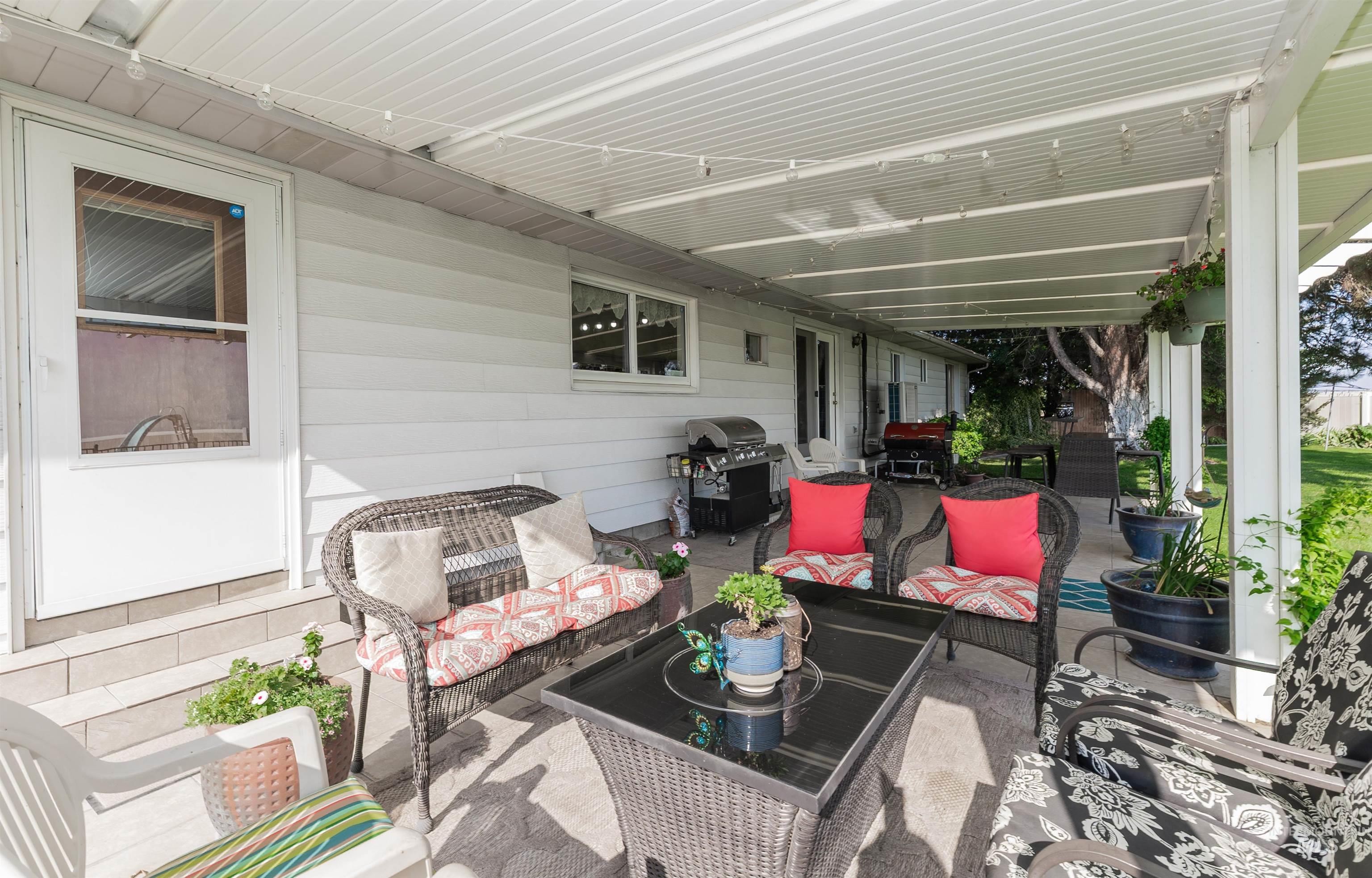 View of patio / terrace featuring area for grilling, an outdoor hangout area, and outdoor dining area