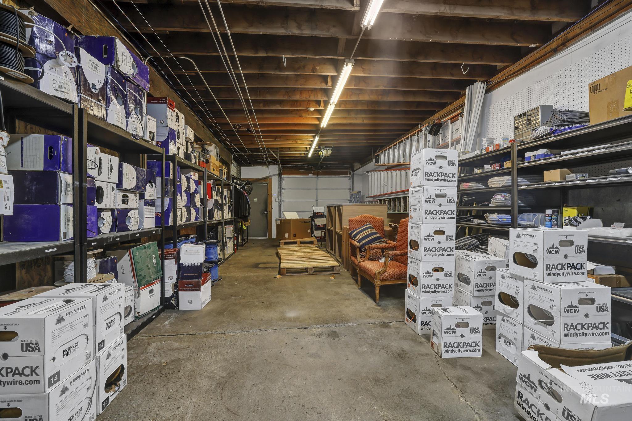 View of storage room
