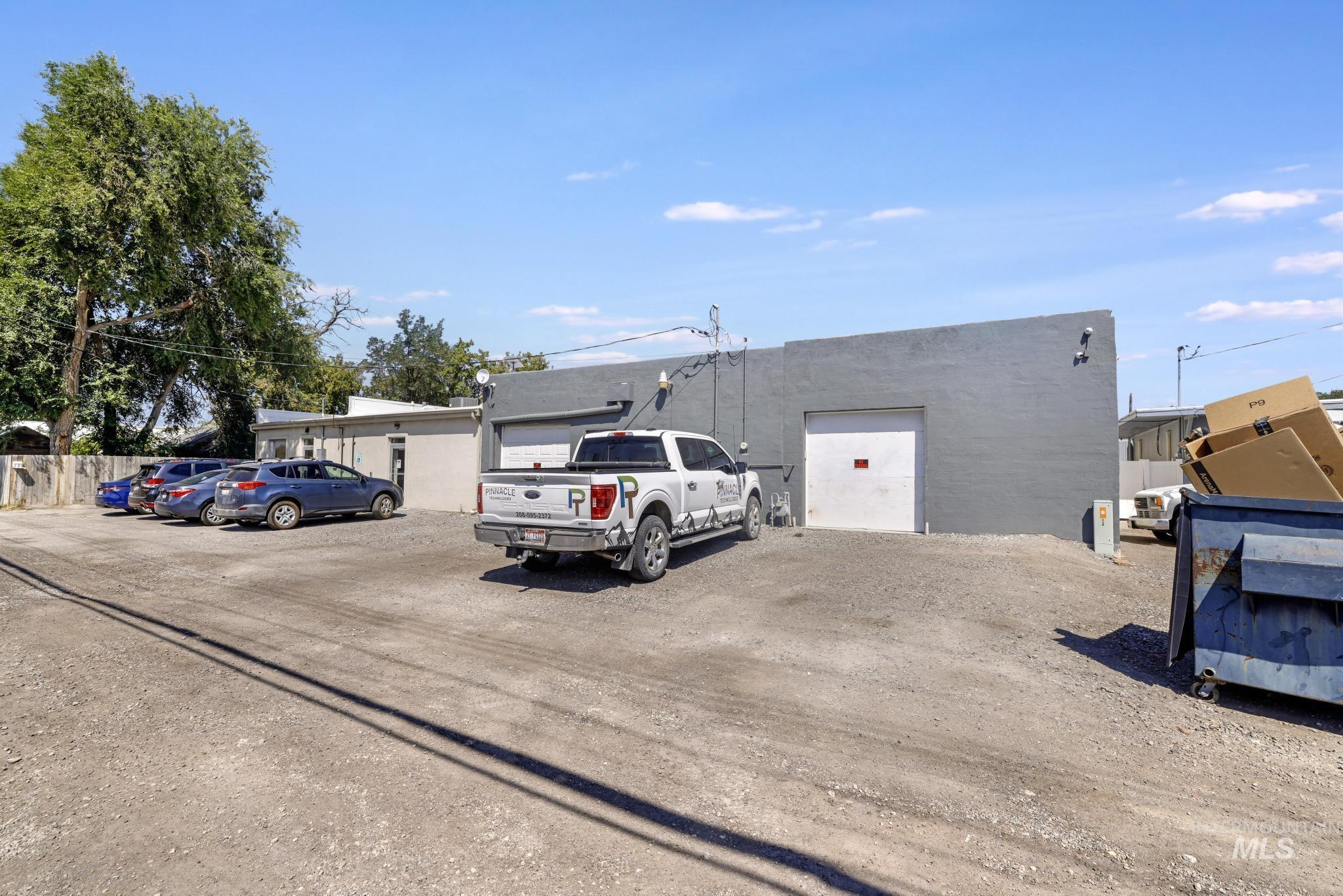 View of vehicle parking