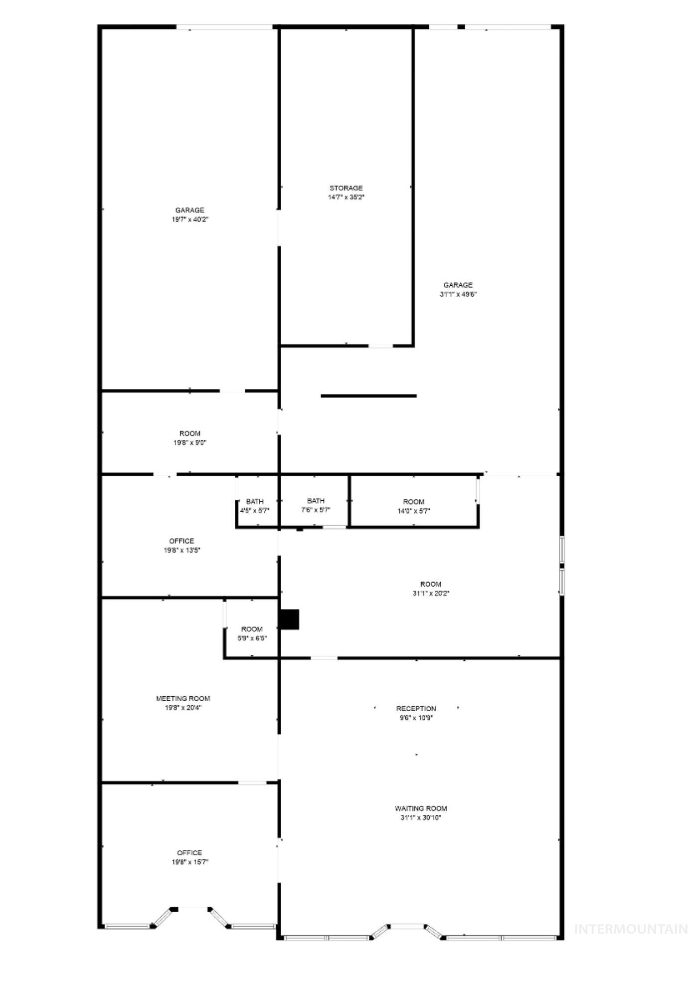View of floor plan / room layout
