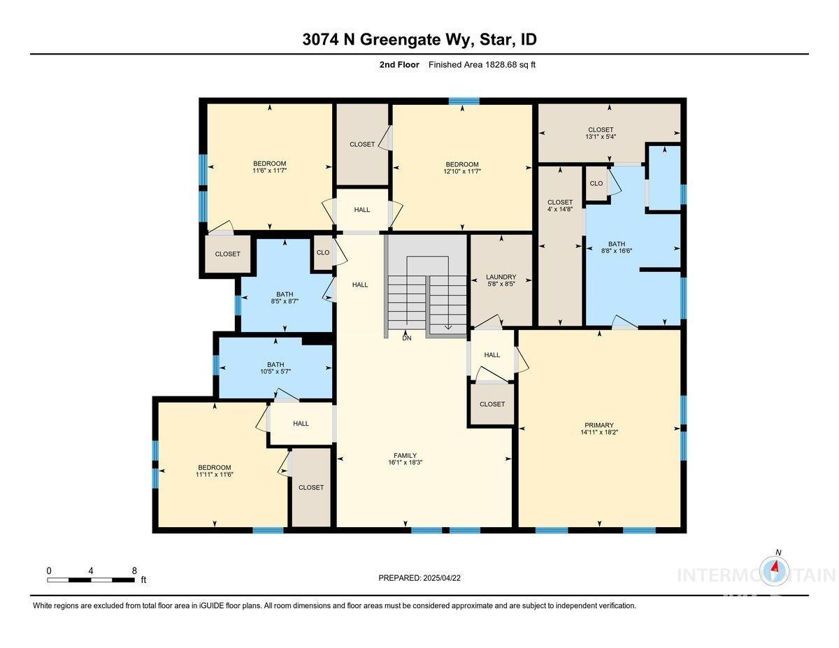3074 N Greengate Way, Star, Idaho 83669, 5 Bedrooms, 4 Bathrooms, Residential For Sale, Price $610,000, 98960386