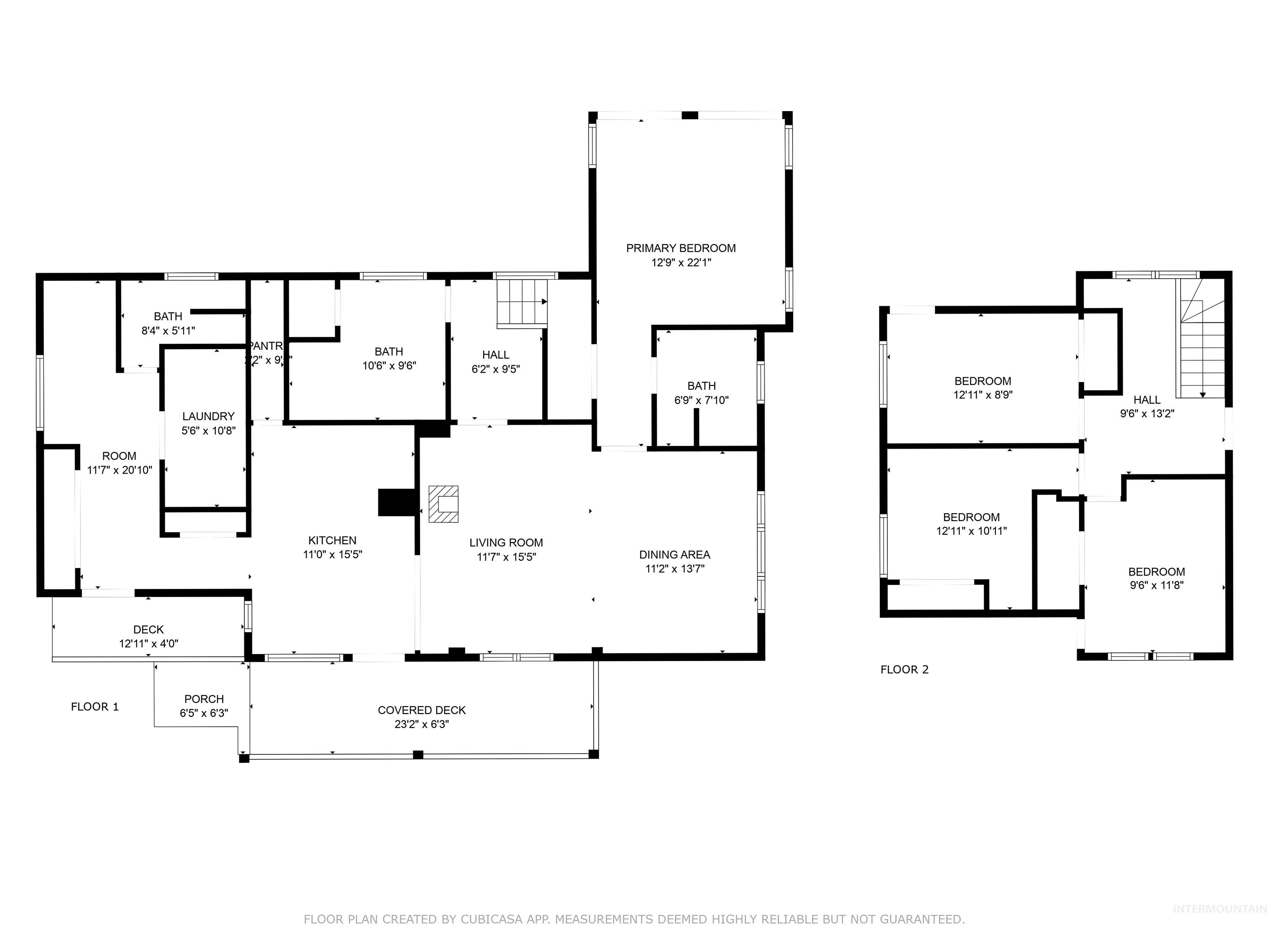 View of room layout